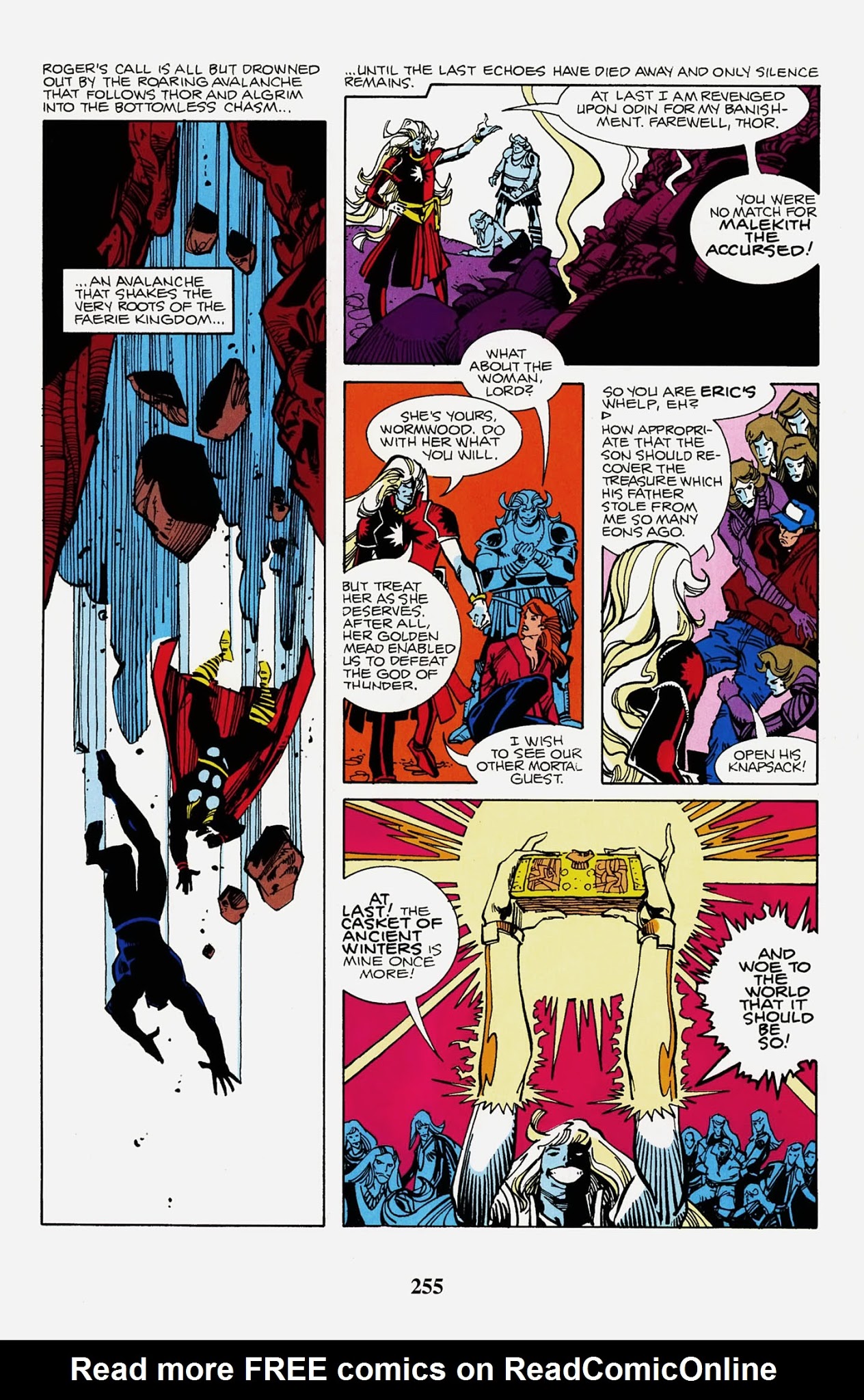 Read online Thor Visionaries: Walter Simonson comic -  Issue # TPB 1 - 257