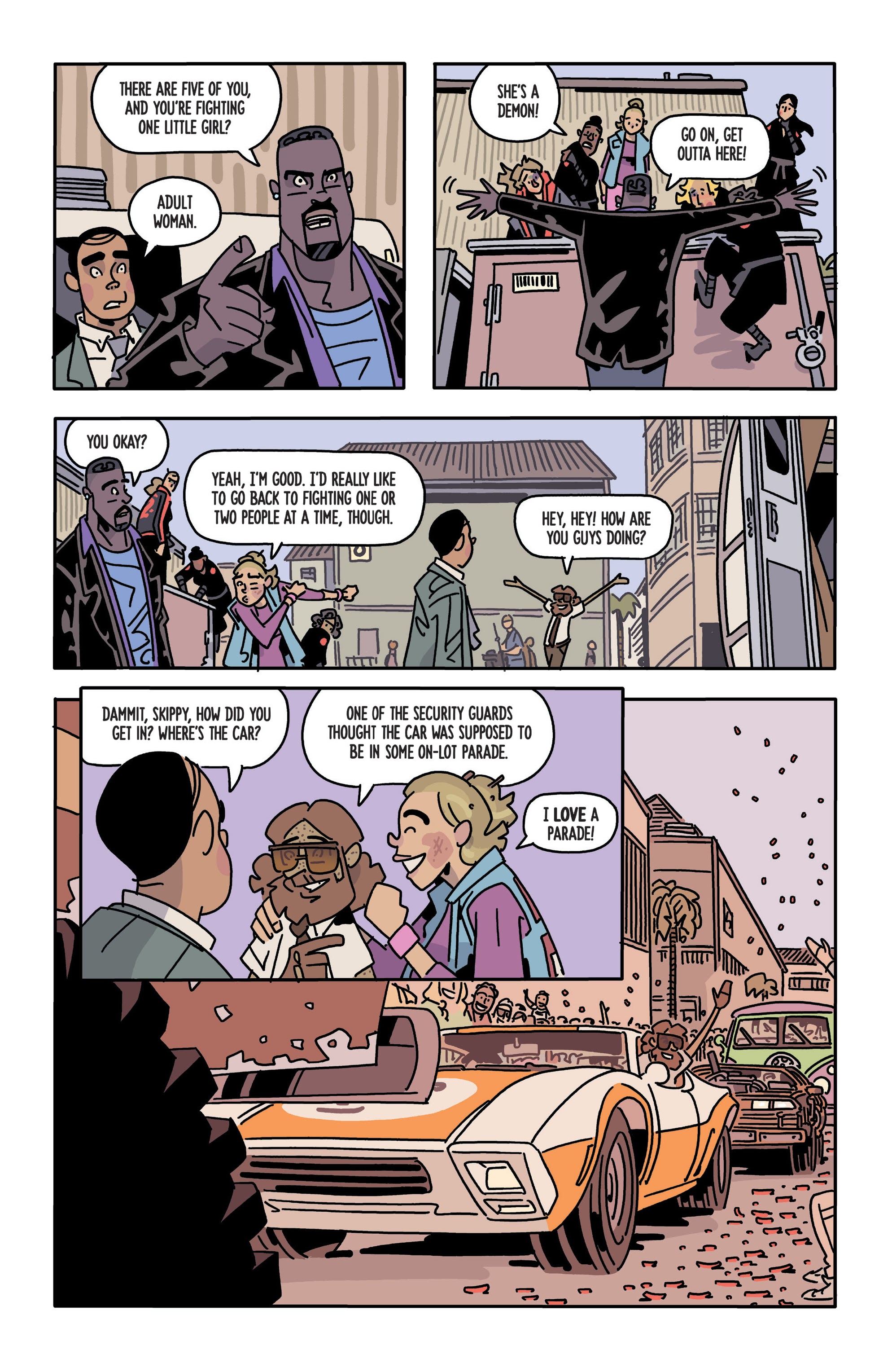 Read online The Six Sidekicks of Trigger Keaton comic -  Issue #4 - 21