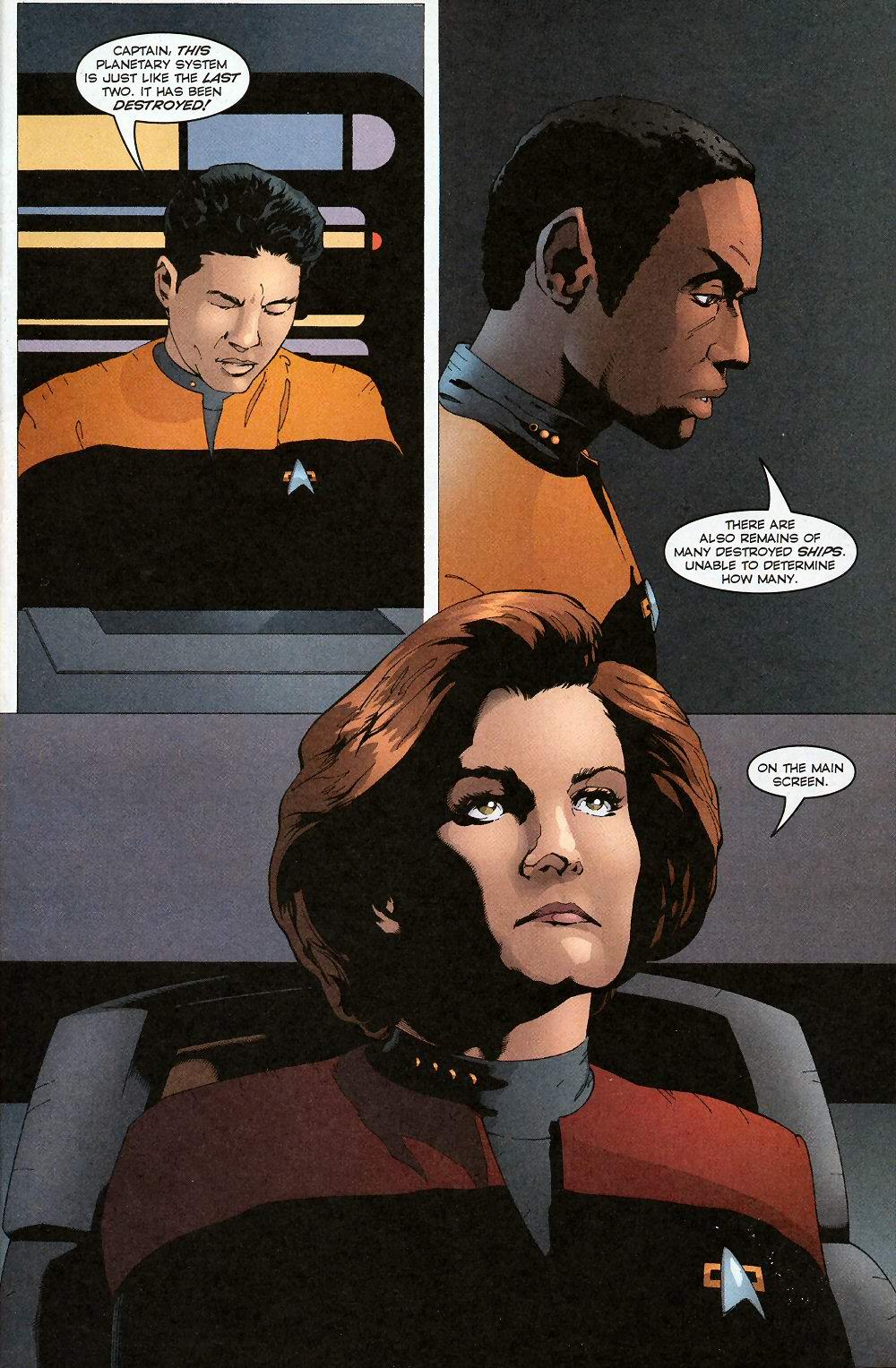Read online Star Trek: Voyager--Planet Killer comic -  Issue #1 - 2
