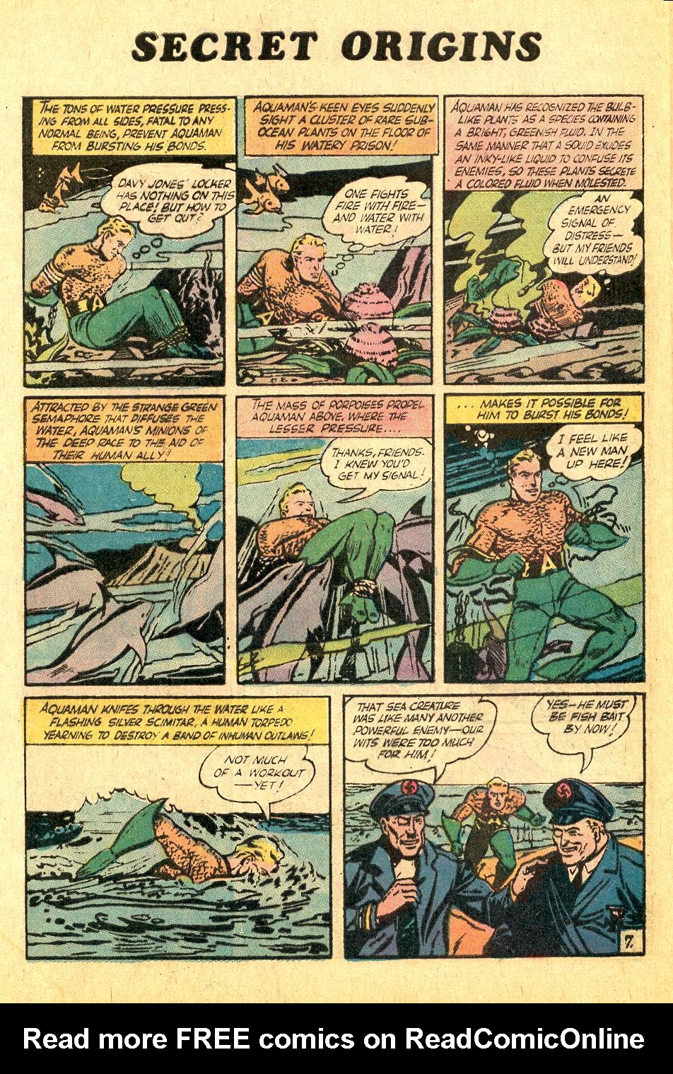 Read online Secret Origins (1973) comic -  Issue #7 - 31