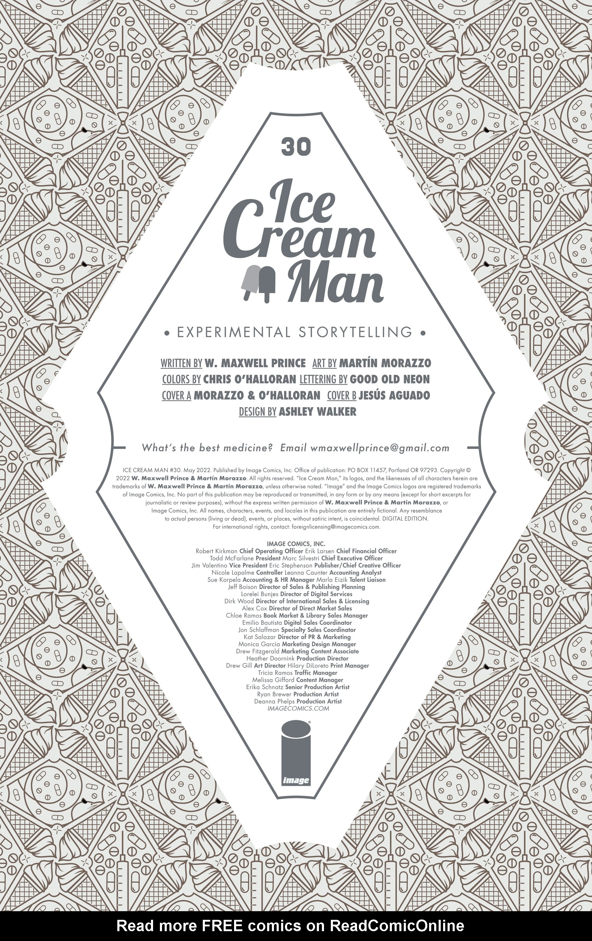 Read online Ice Cream Man comic -  Issue #30 - 2