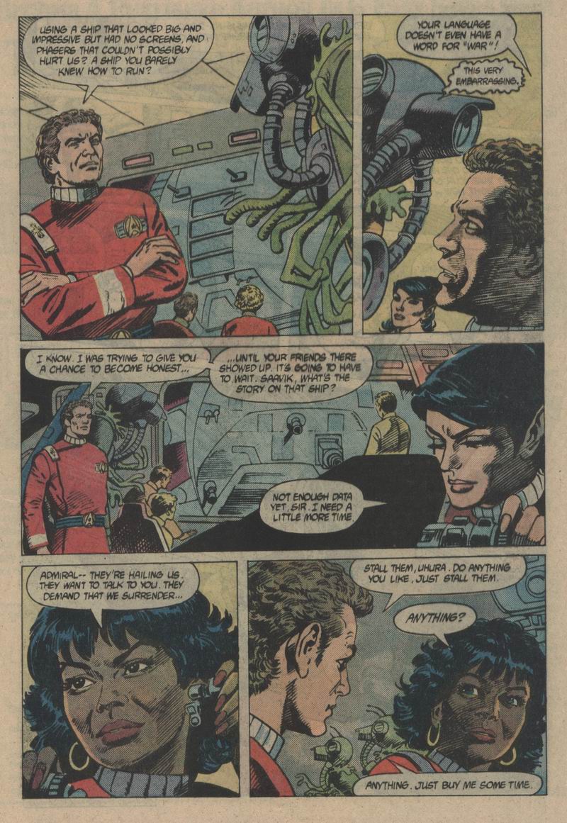 Read online Star Trek (1984) comic -  Issue #25 - 4