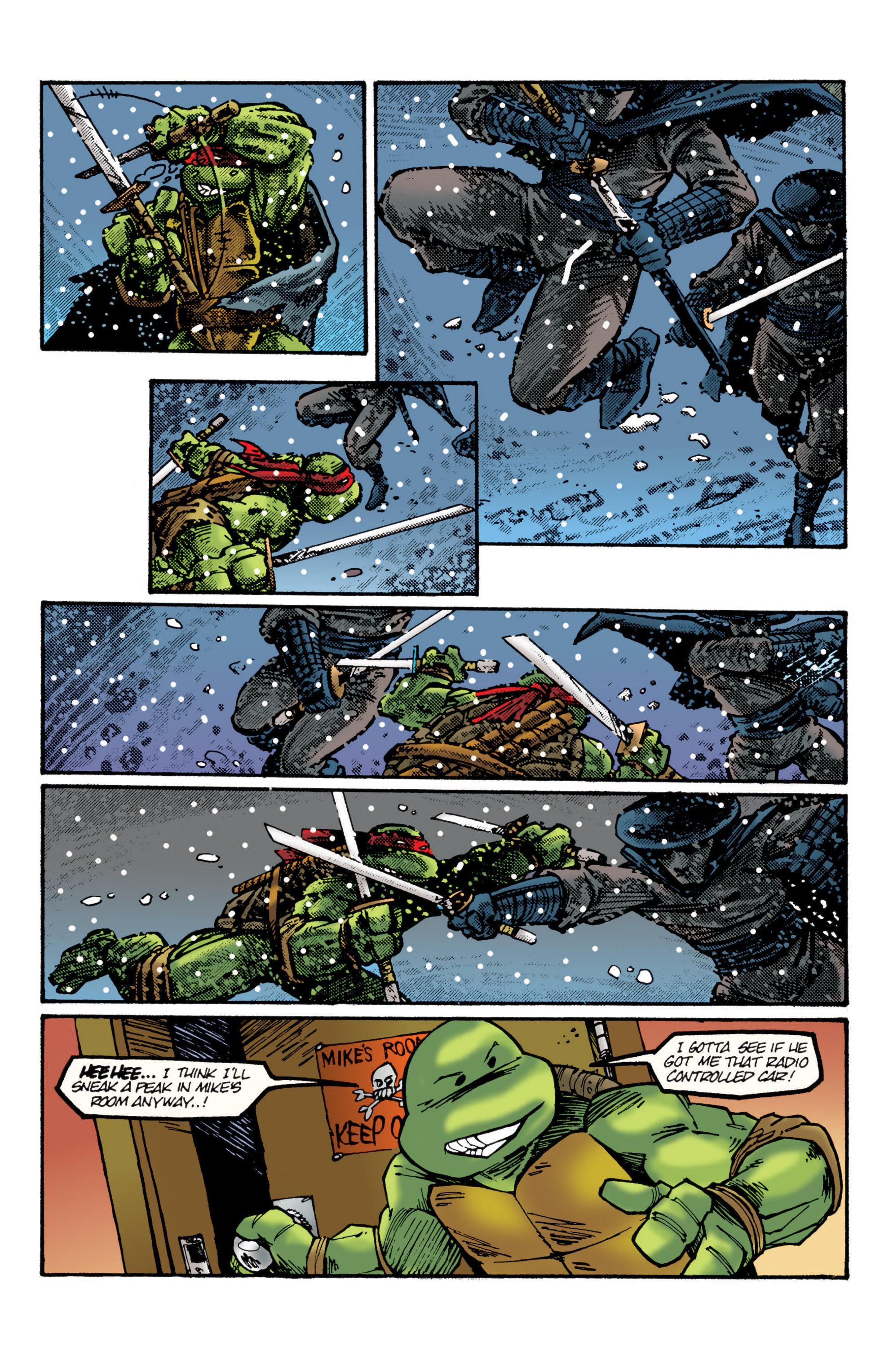 Read online Teenage Mutant Ninja Turtles Color Classics: Leonardo Micro-Series comic -  Issue # Full - 22