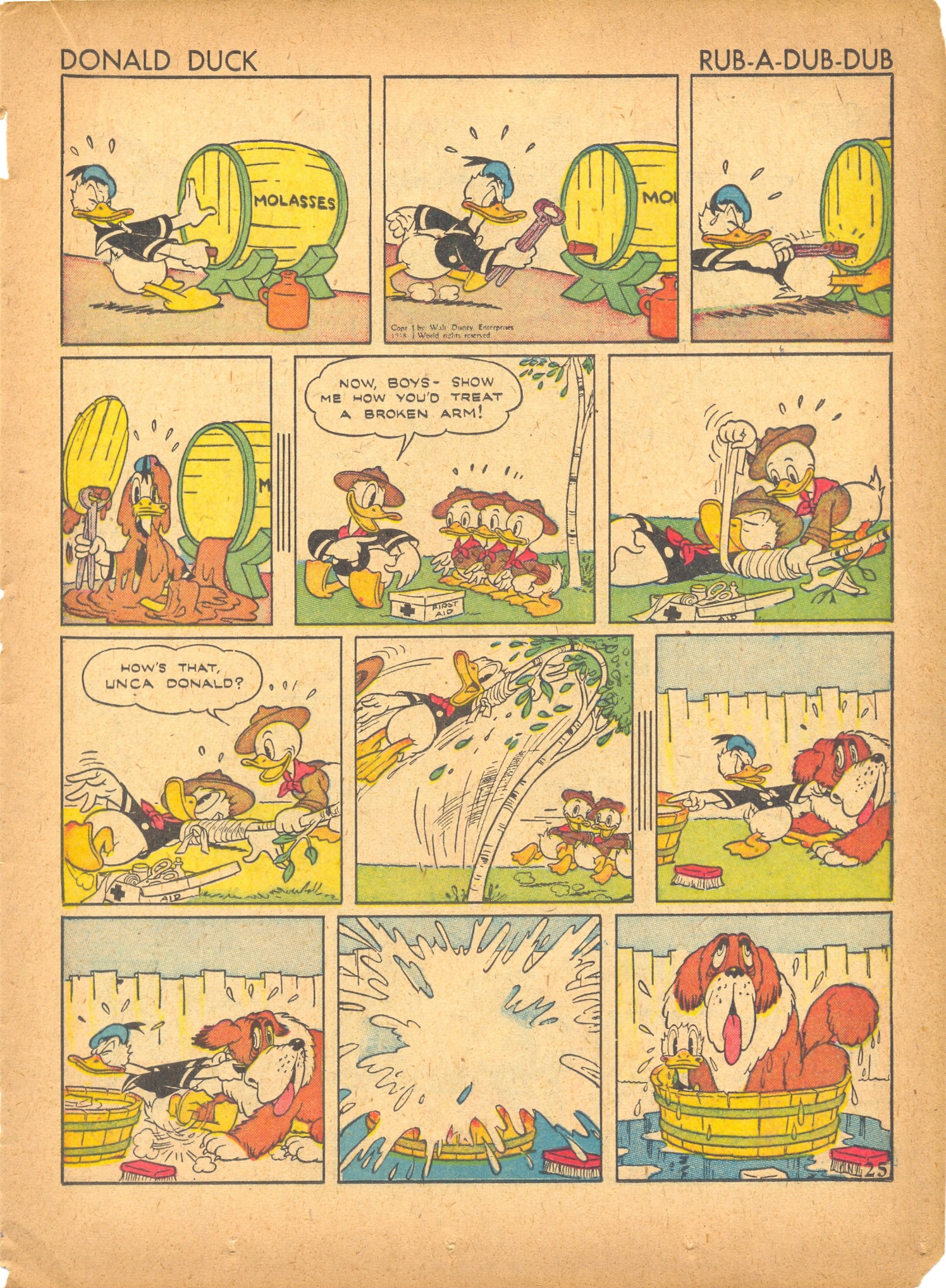 Read online Walt Disney's Comics and Stories comic -  Issue #7 - 27