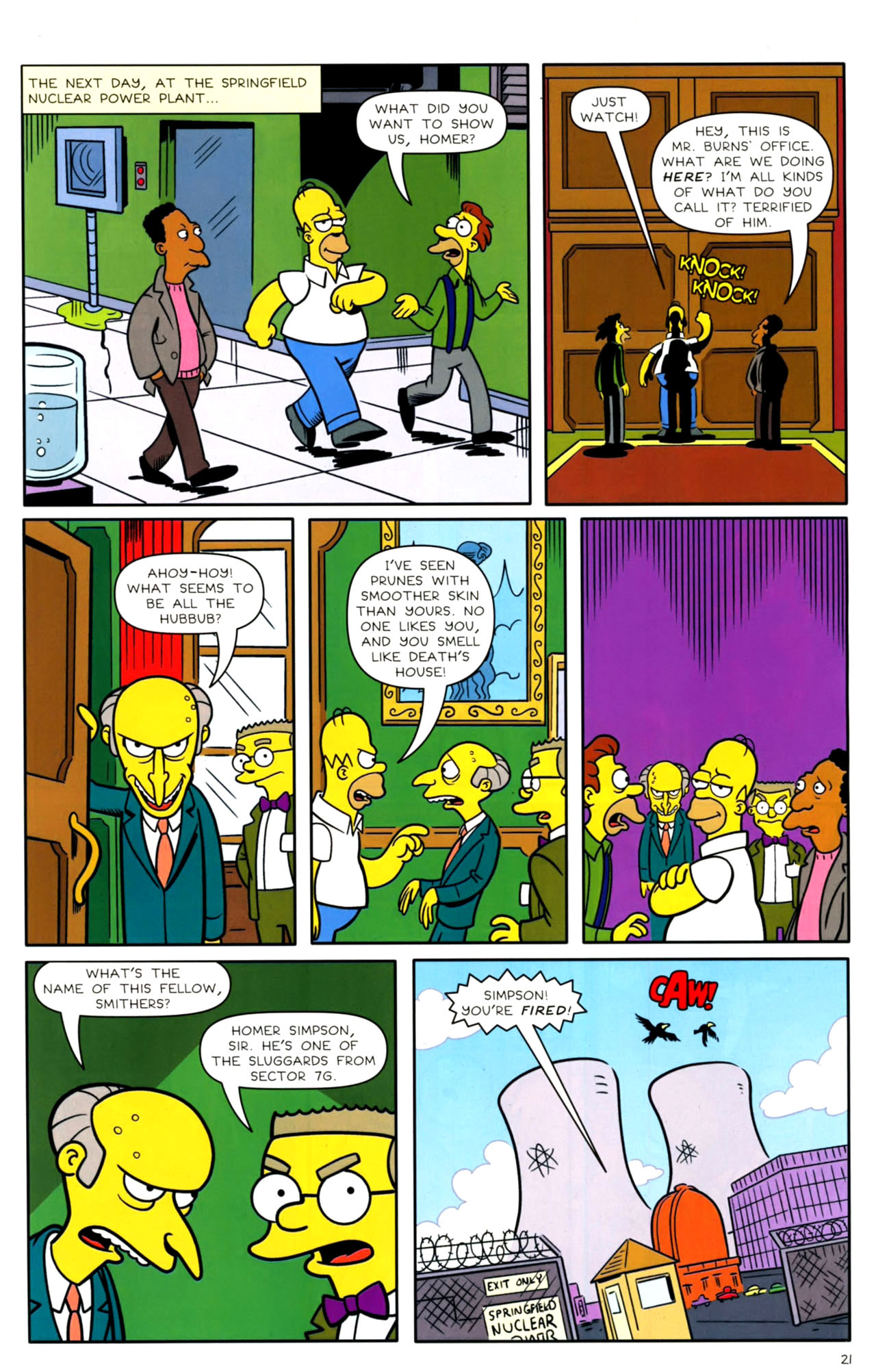 Read online Bongo Comics presents Comic Book Guy: The Comic Book comic -  Issue #4 - 23