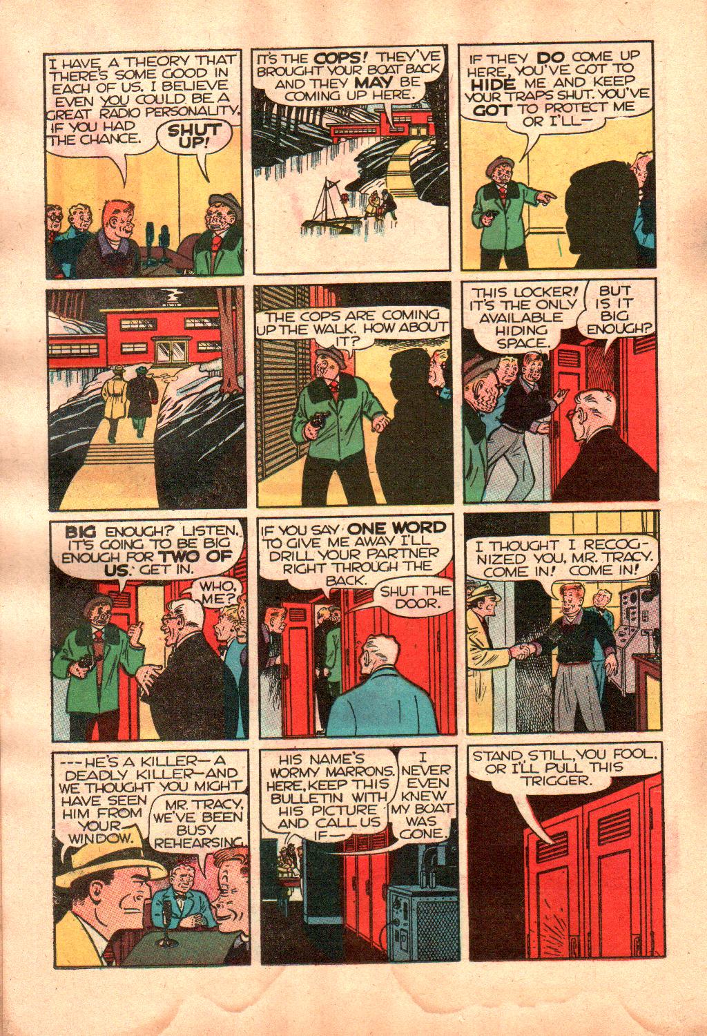 Read online Dick Tracy comic -  Issue #65 - 14