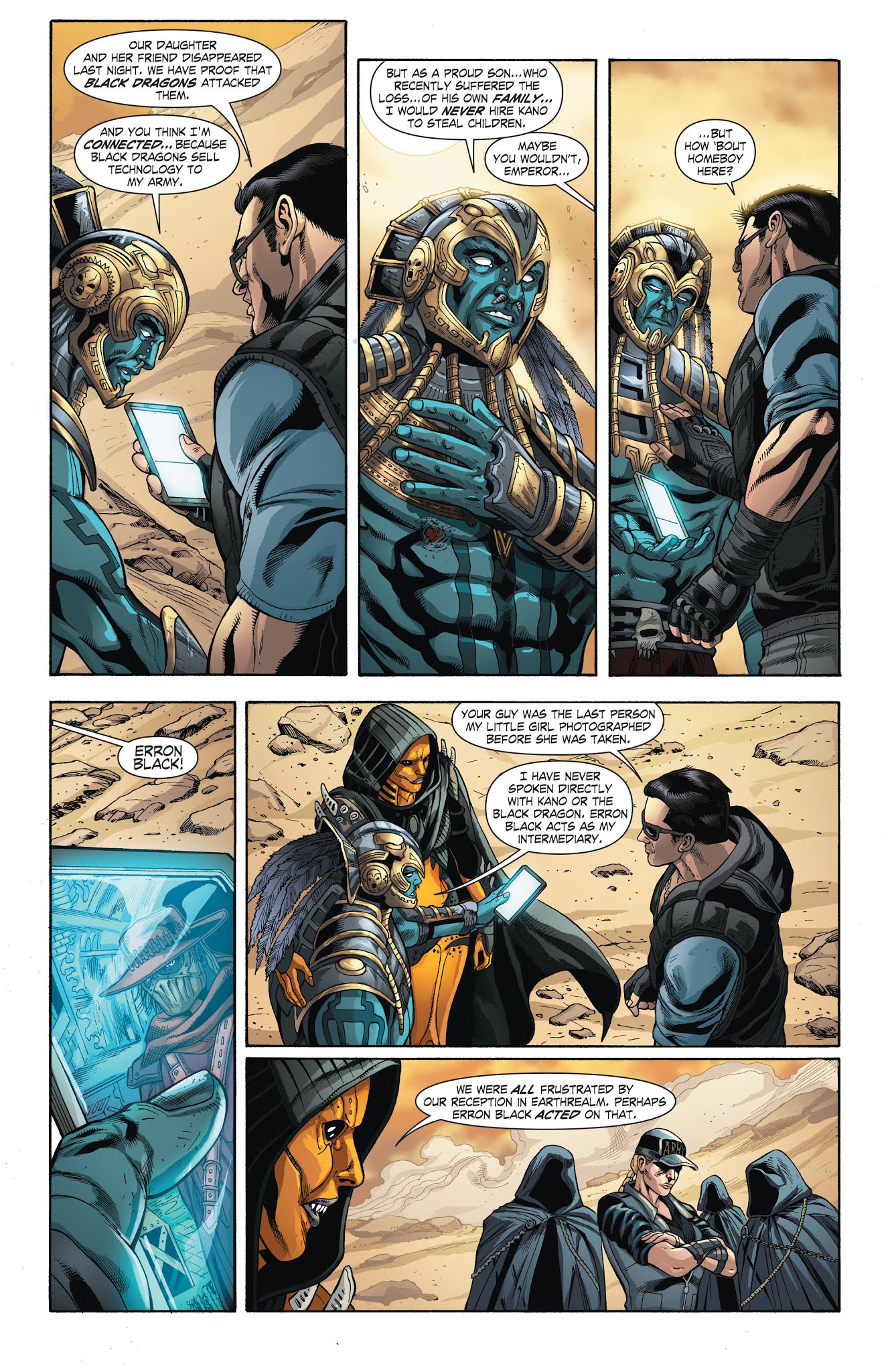 Read online Mortal Kombat X [I] comic -  Issue # _TPB 1 - 91