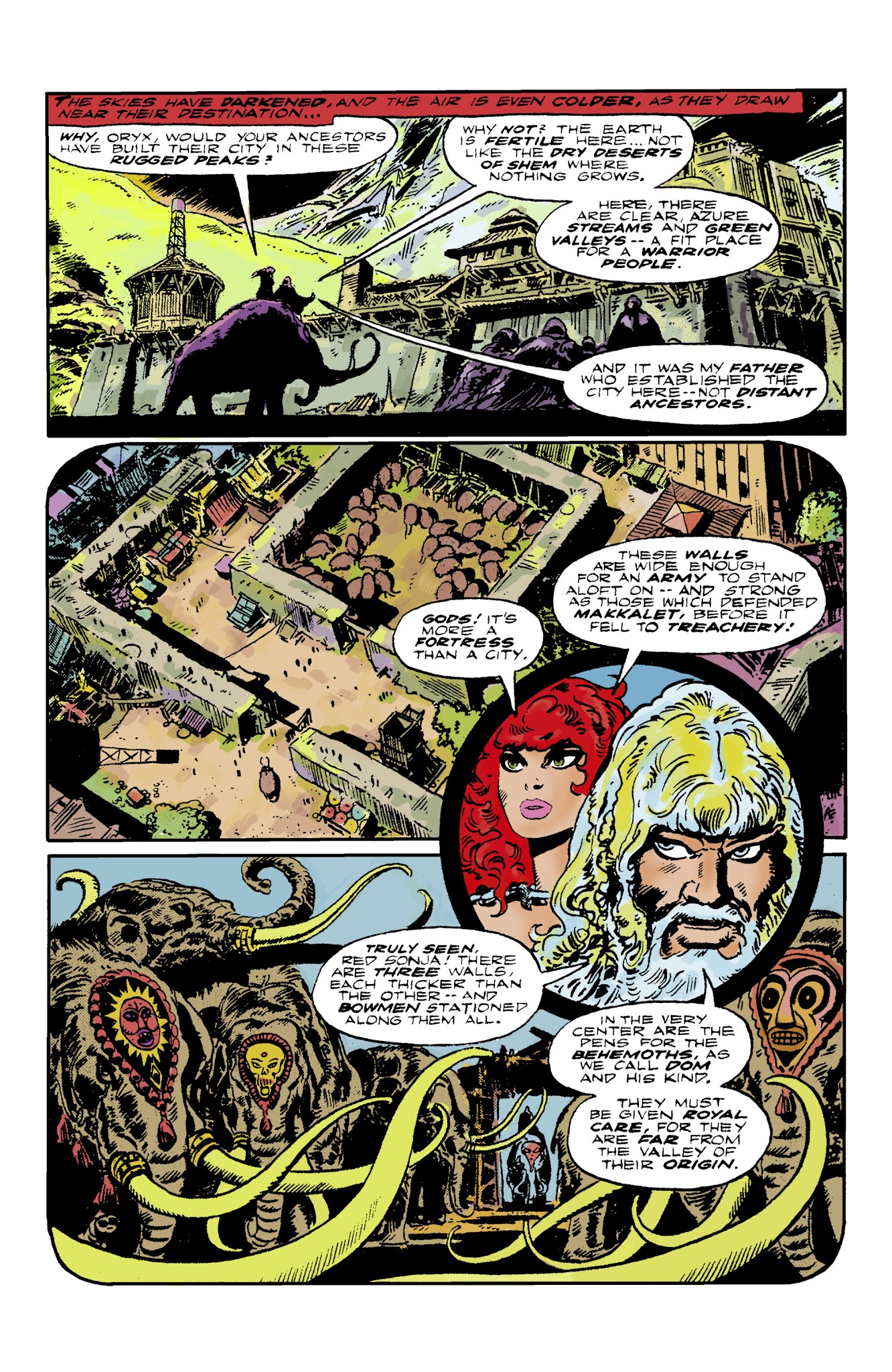 Read online The Adventures of Red Sonja comic -  Issue # TPB 2 - 116