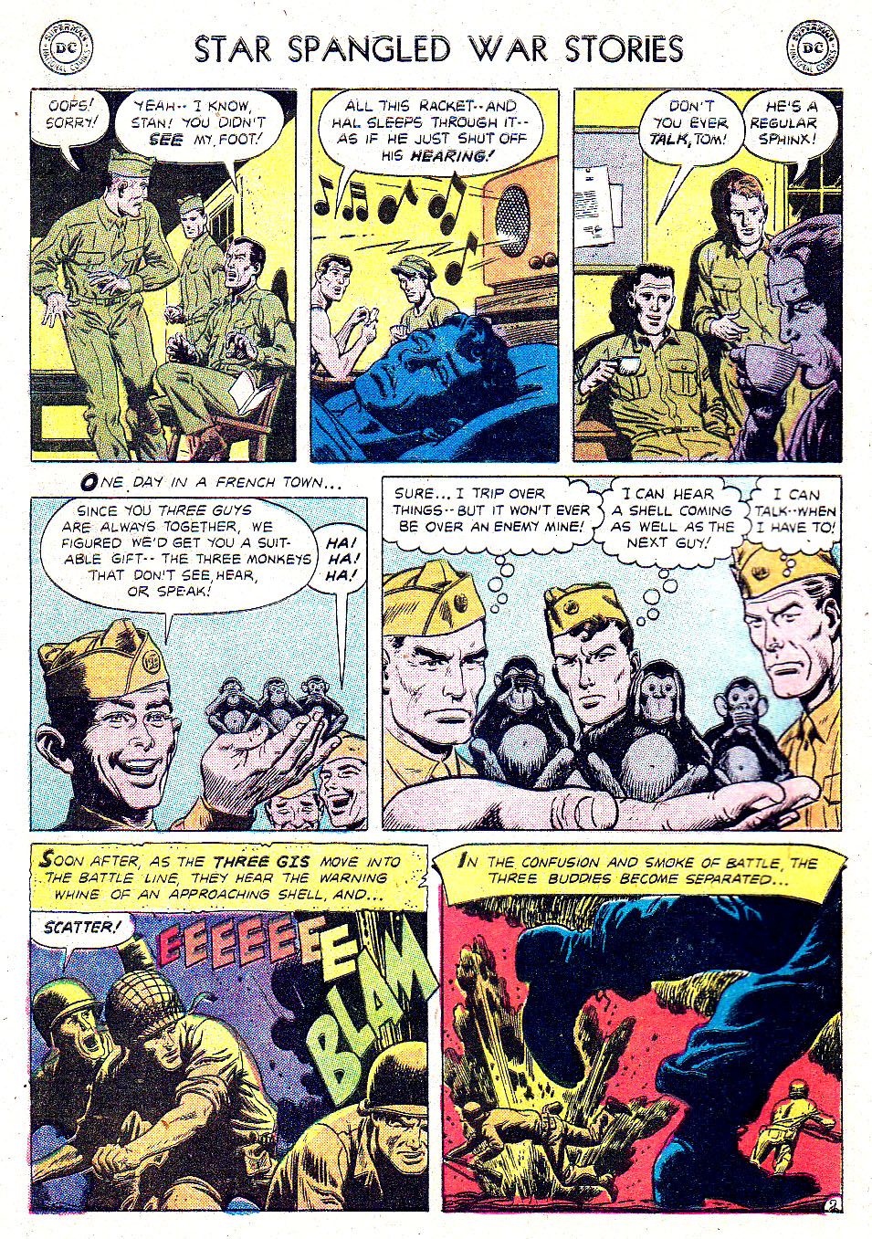 Read online Star Spangled War Stories (1952) comic -  Issue #62 - 4