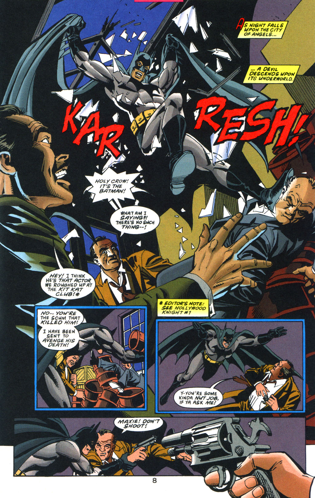 Read online Batman: Hollywood Knight comic -  Issue #2 - 9