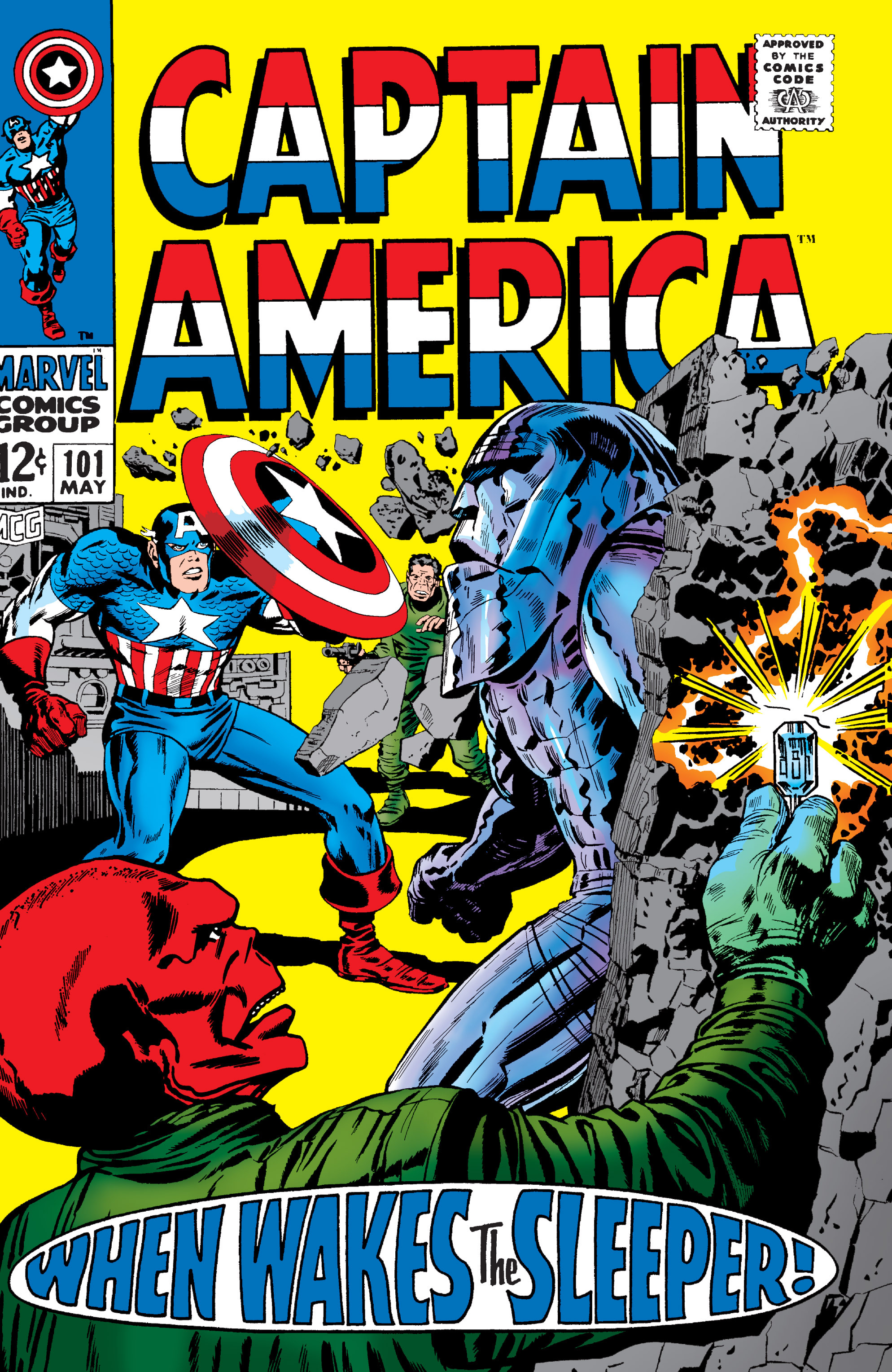 Read online Marvel Masterworks: Captain America comic -  Issue # TPB 3 (Part 1) - 6