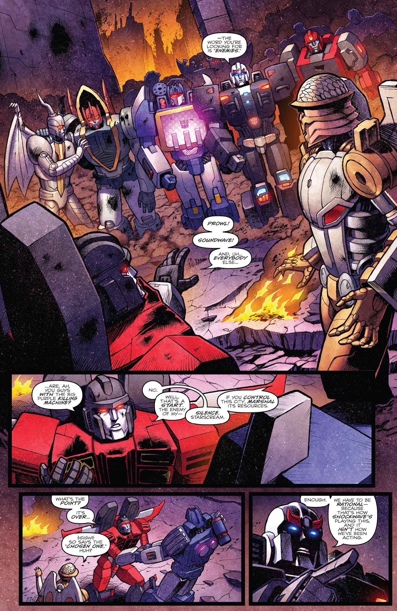 Read online The Transformers: Dark Cybertron comic -  Issue # TPB 2 - 33