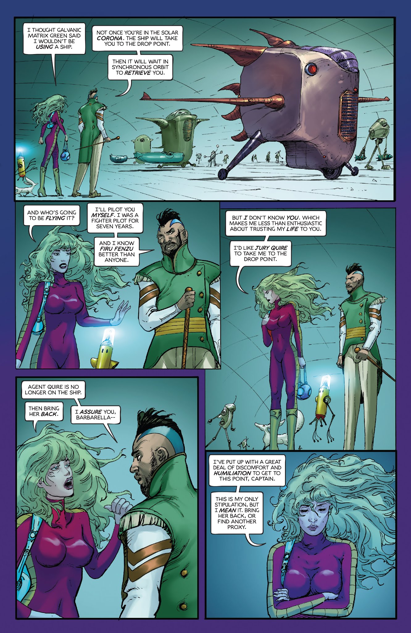 Read online Barbarella (2017) comic -  Issue #9 - 18