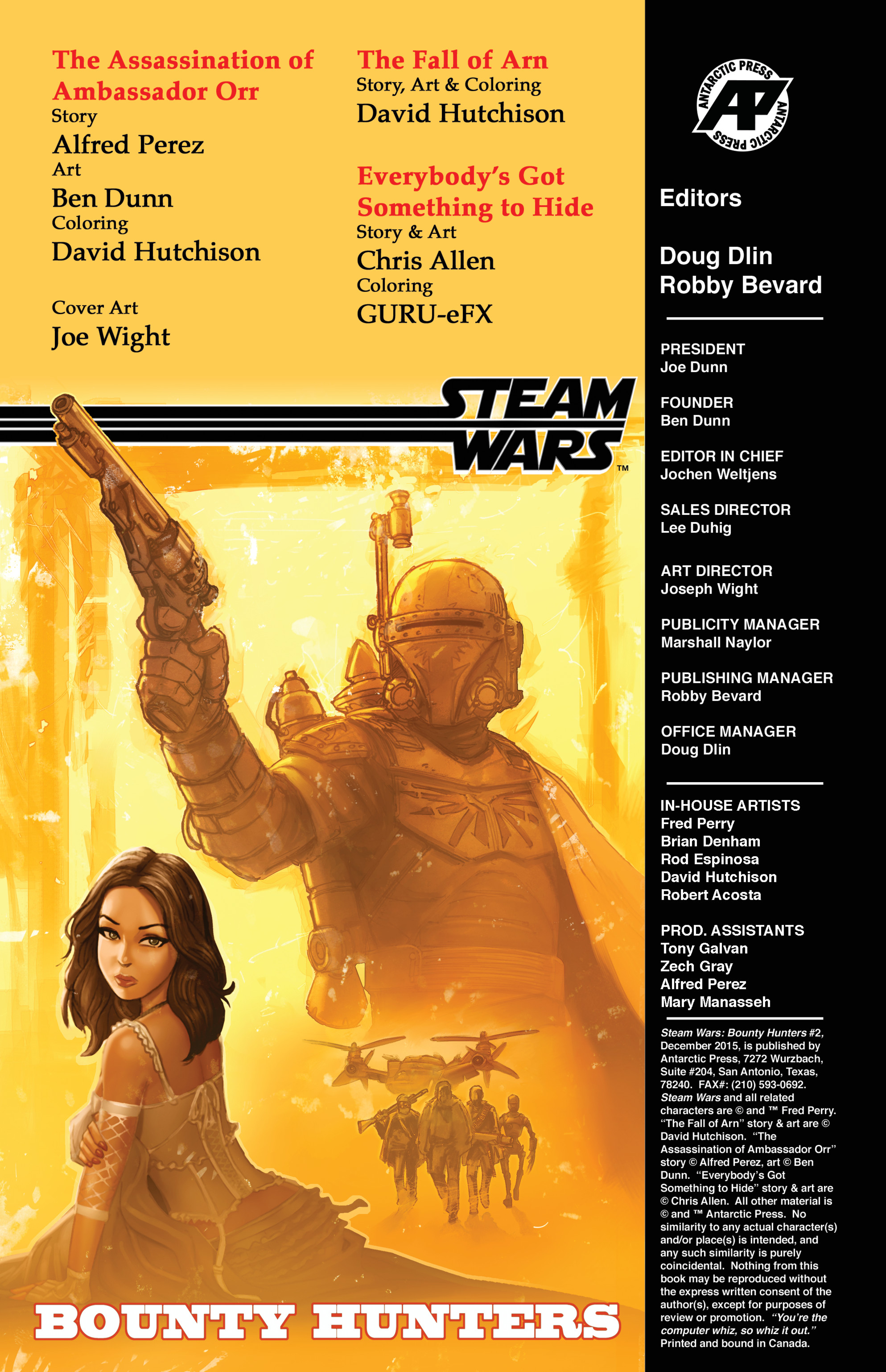 Read online Steam Wars: Bounty Hunters comic -  Issue #2 - 2