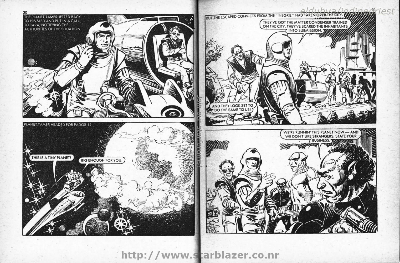 Read online Starblazer comic -  Issue #57 - 17