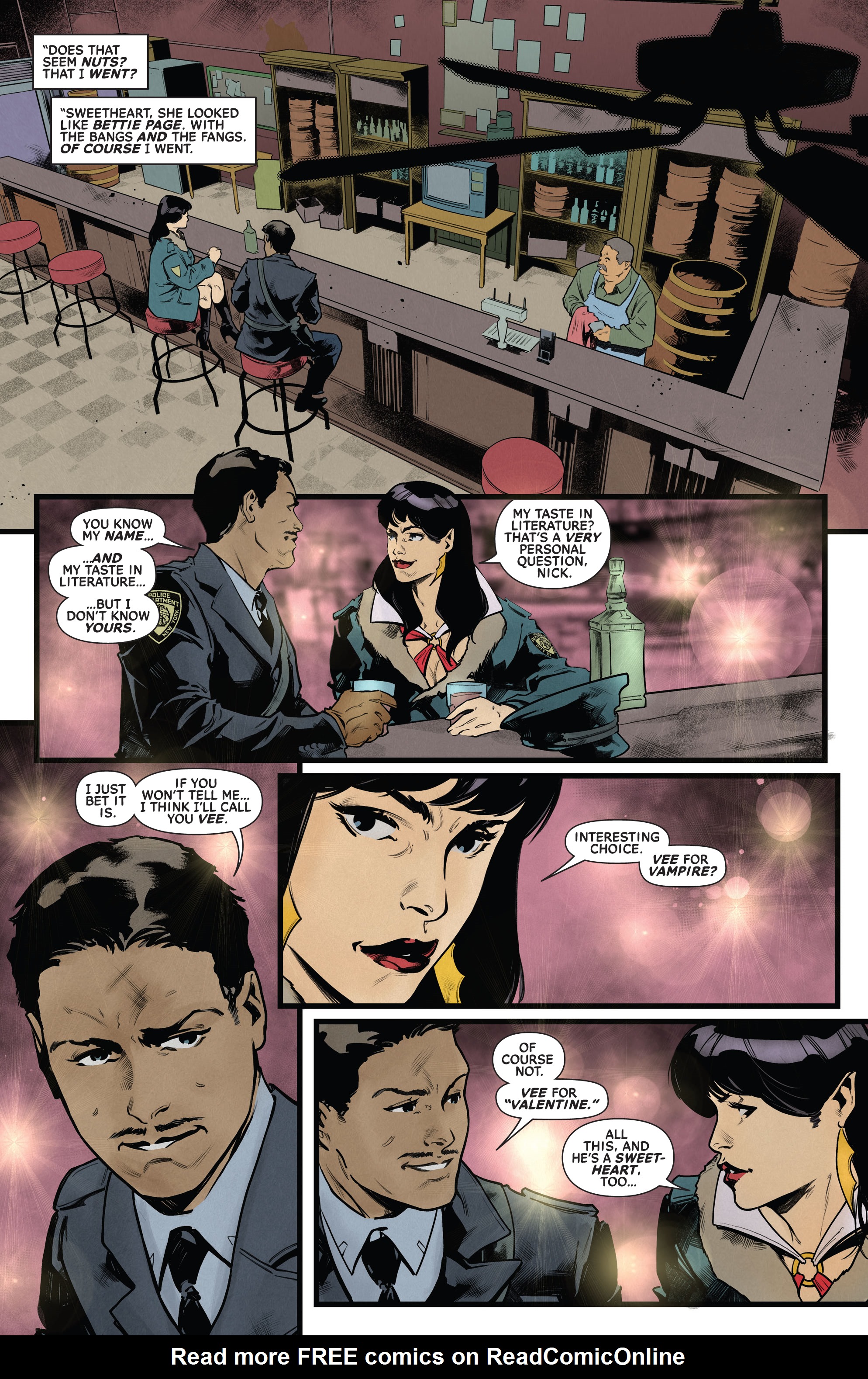 Read online Vampirella Valentine's Day Special comic -  Issue #2022 - 9