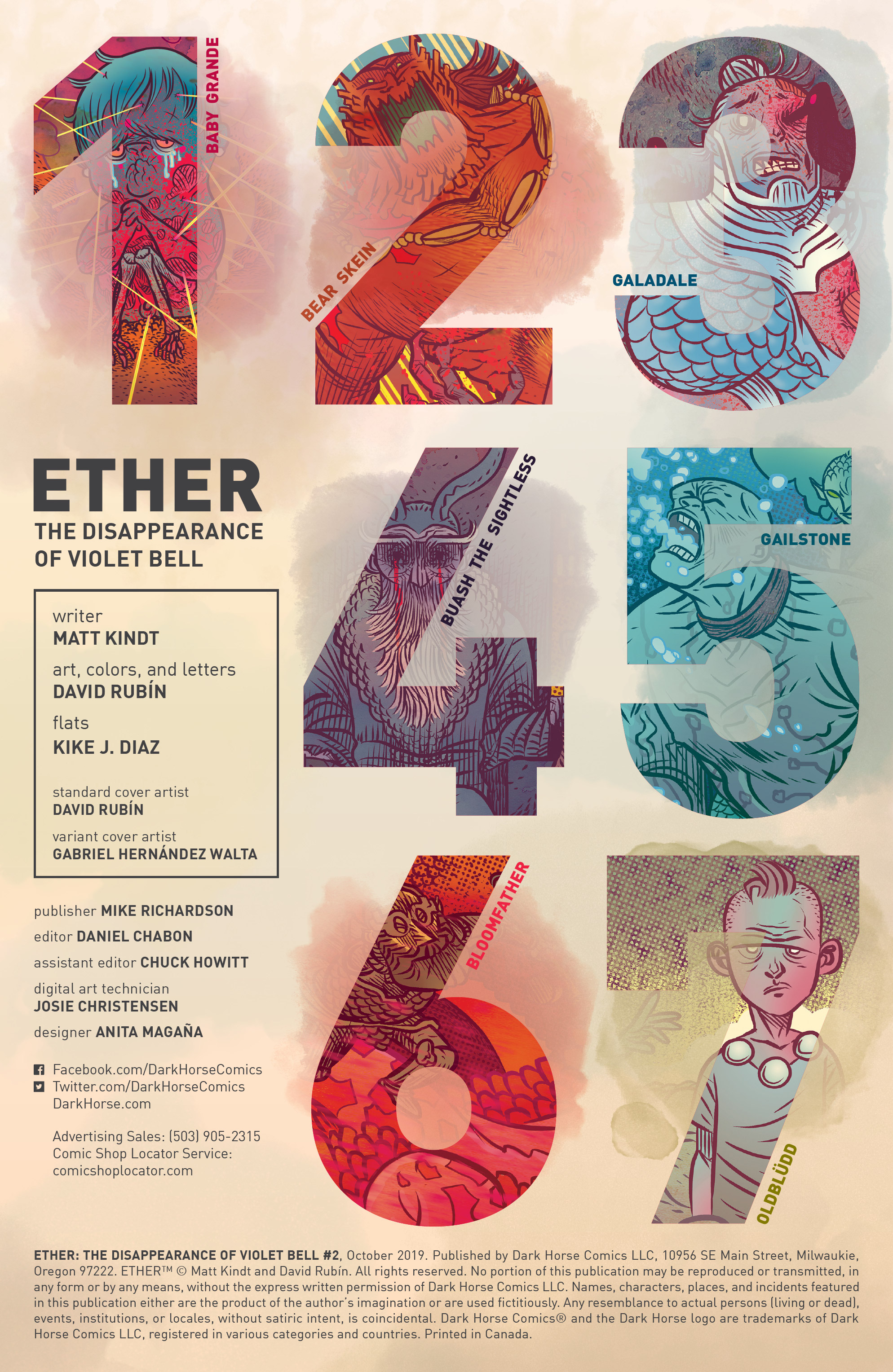 Read online Ether: The Disappearance of Violet Bell comic -  Issue #2 - 2