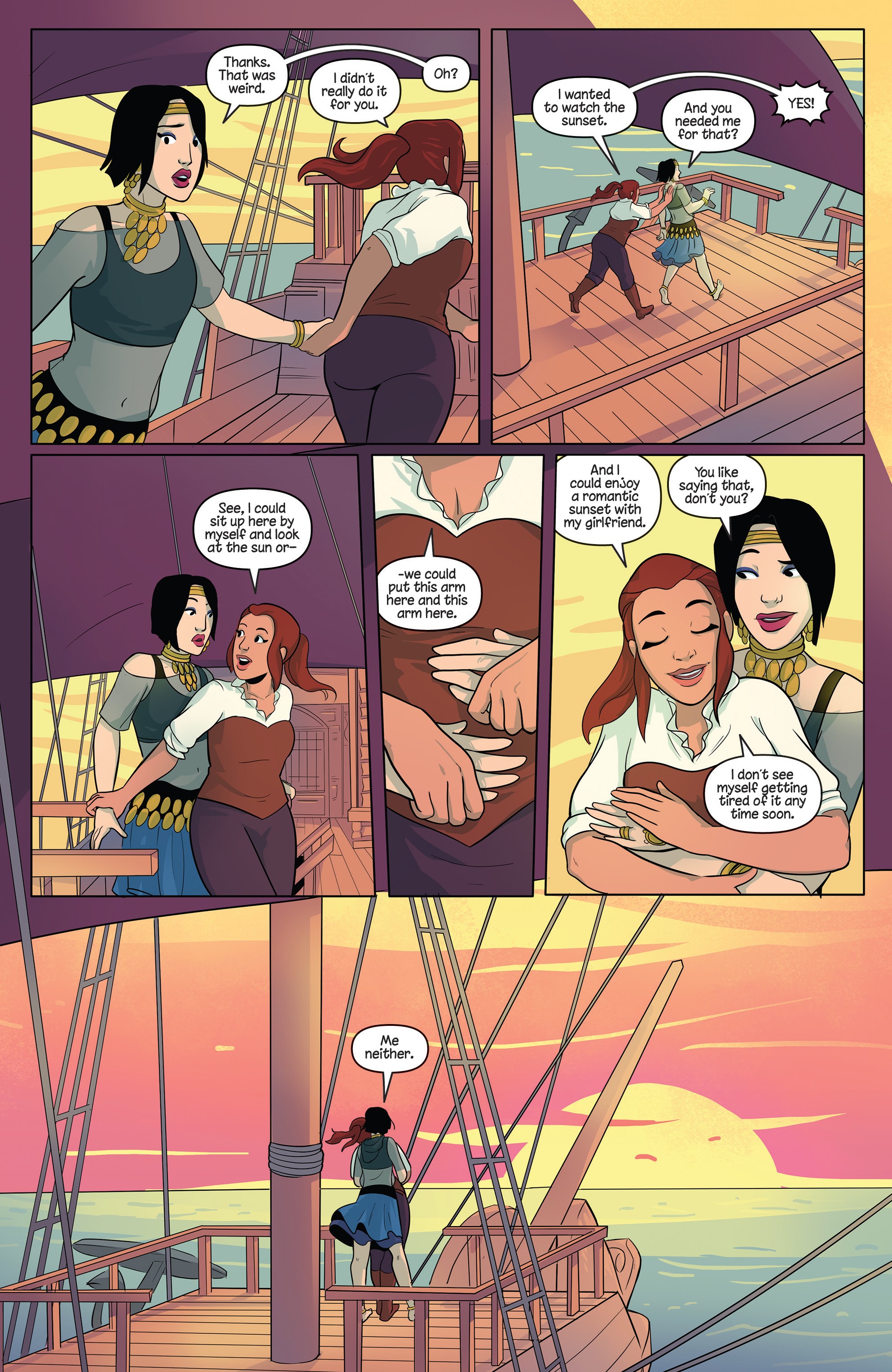 Read online Princeless Raven Year Two: Love and Revenge comic -  Issue # _TPB Assault On Golden Rock - 155