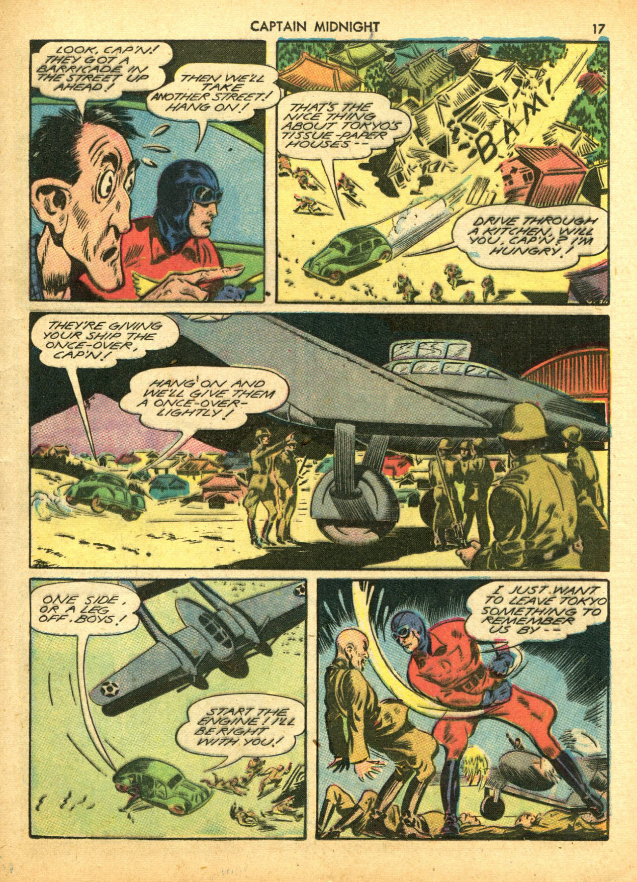 Read online Captain Midnight (1942) comic -  Issue #5 - 17