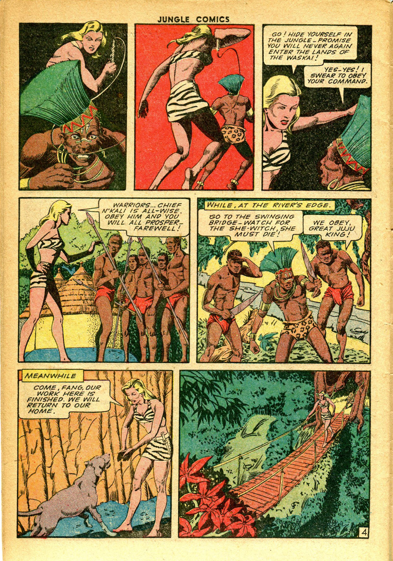 Read online Jungle Comics comic -  Issue #66 - 46