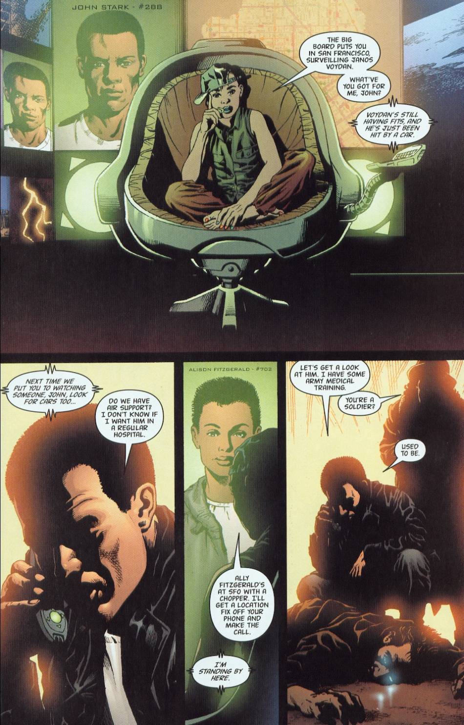 Read online Global Frequency comic -  Issue #1 - 4