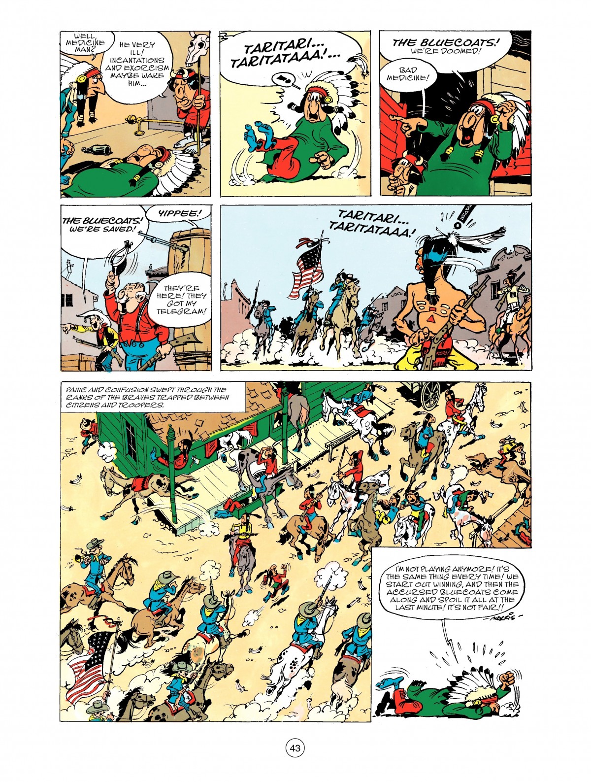 Read online A Lucky Luke Adventure comic -  Issue #43 - 43
