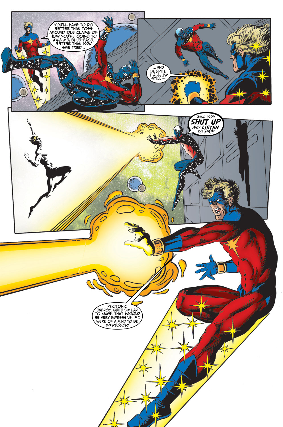 Read online Captain Marvel (1999) comic -  Issue #11 - 12
