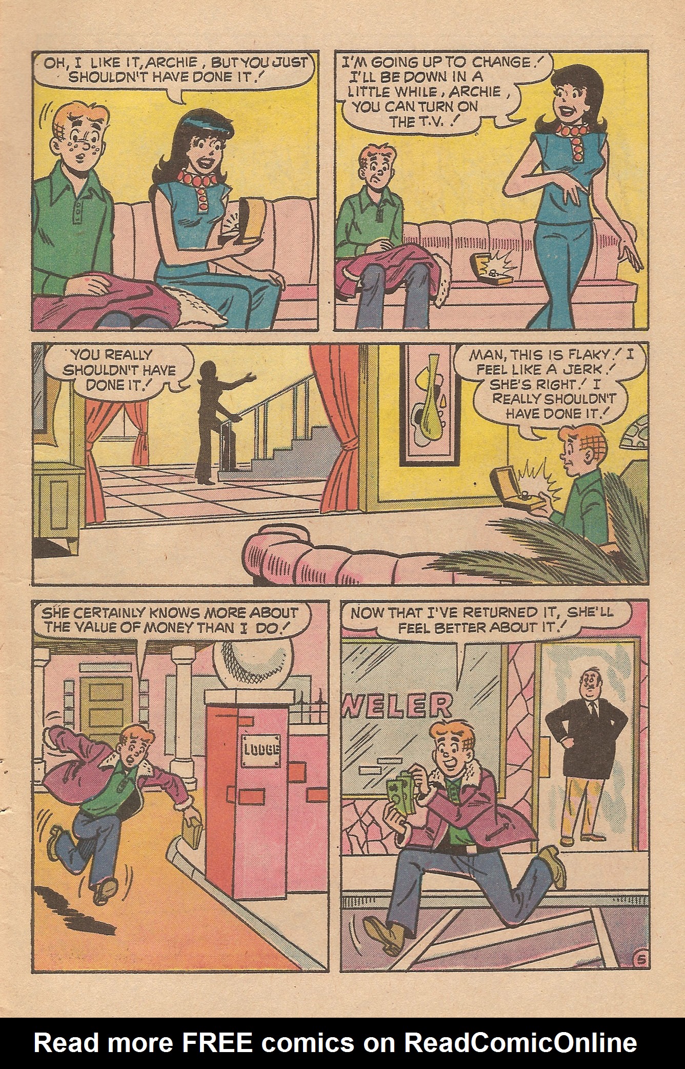 Read online Pep Comics comic -  Issue #288 - 7