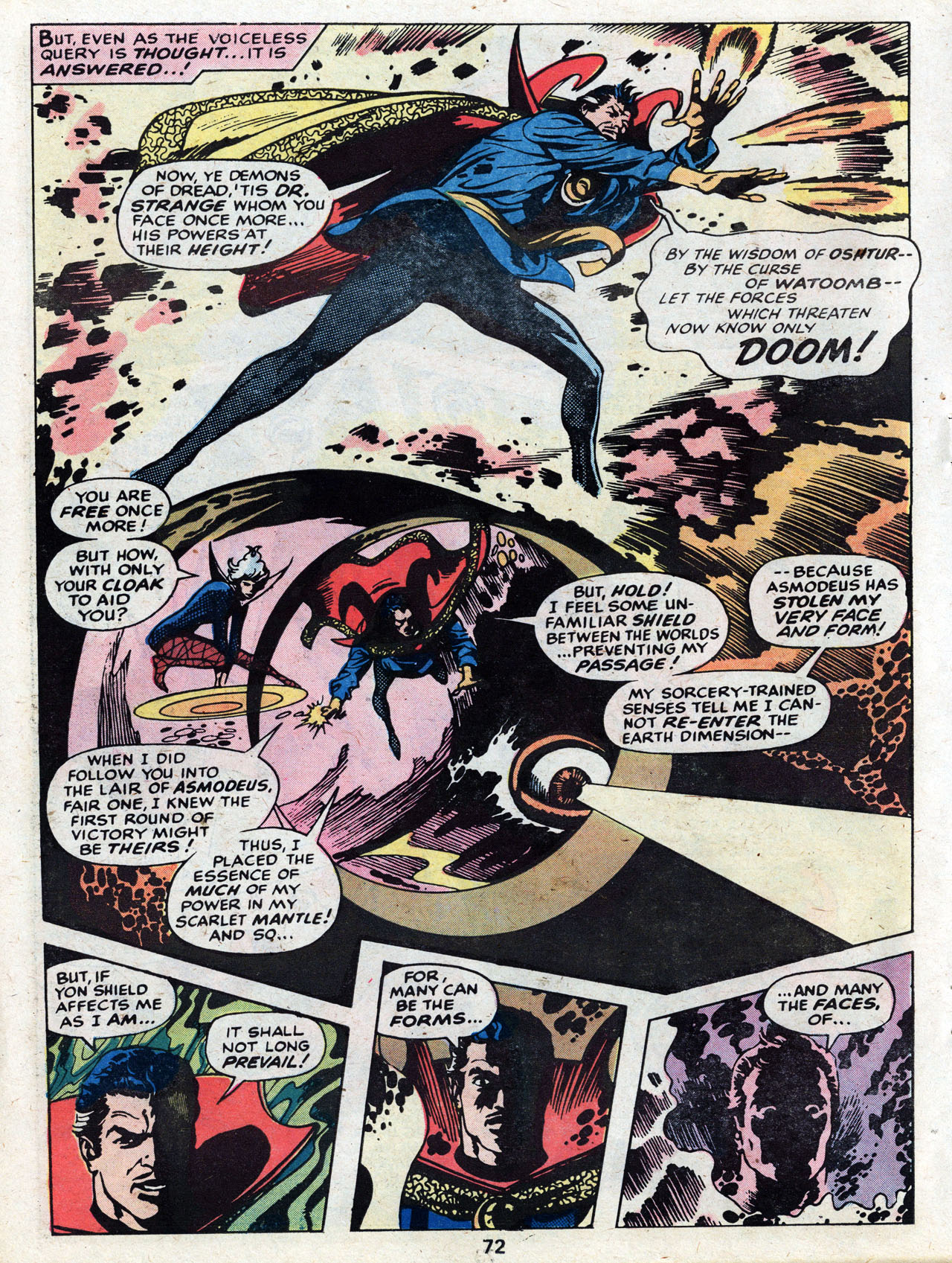 Read online Marvel Treasury Edition comic -  Issue #6 - 70