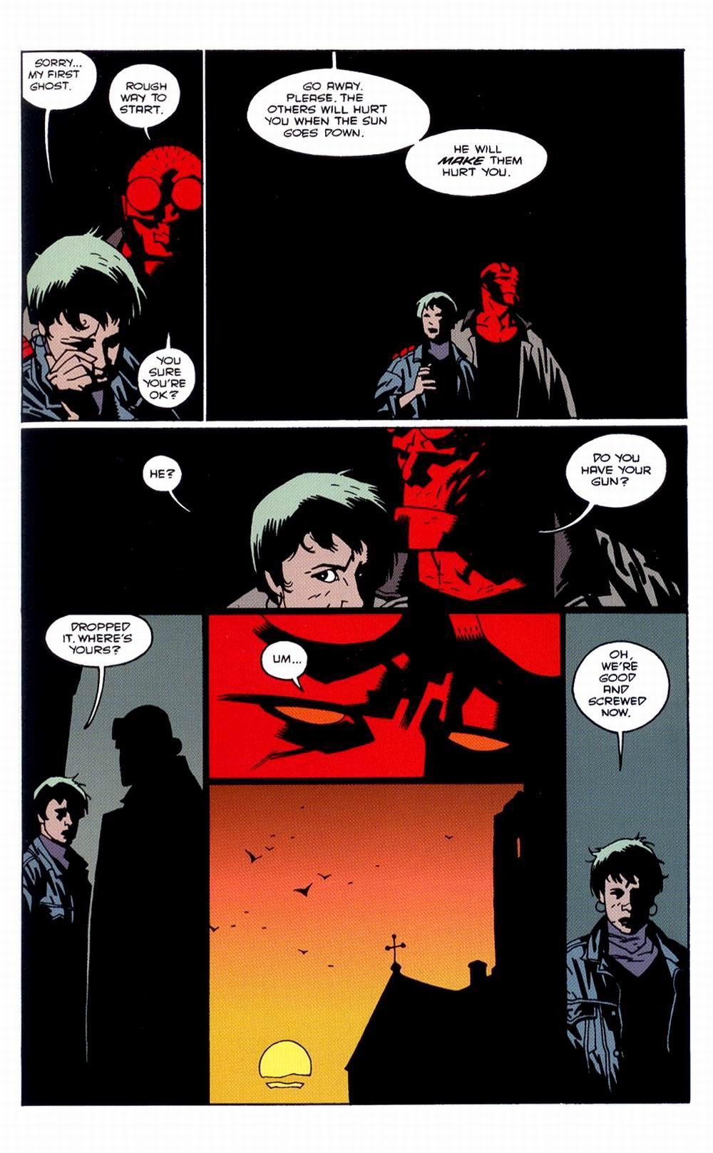 Read online Hellboy: The Wolves of Saint August comic -  Issue # Full - 26