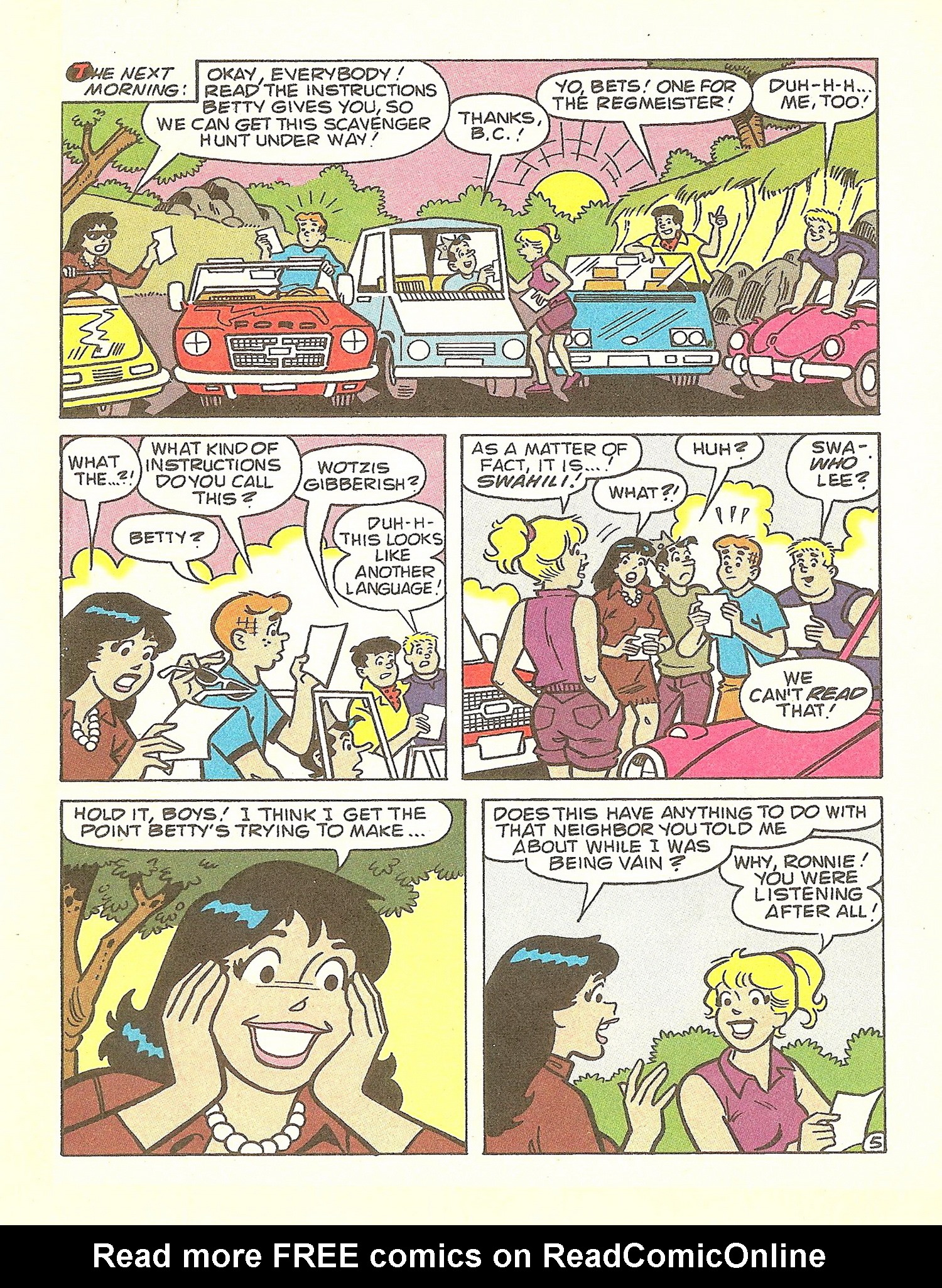 Read online Betty's Digest comic -  Issue #2 - 89