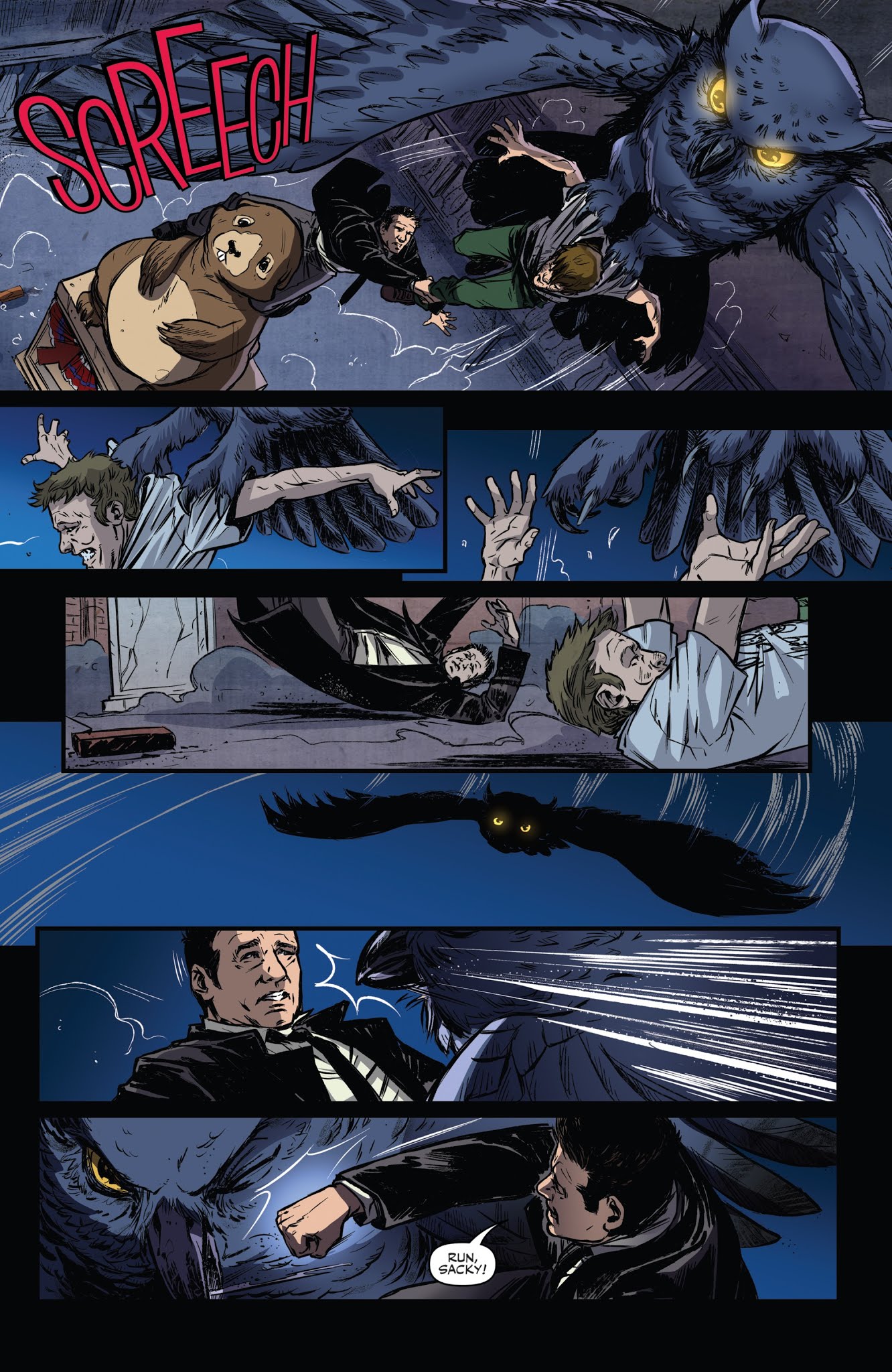 Read online The X-Files: Case Files-Hoot Goes There? comic -  Issue #2 - 17