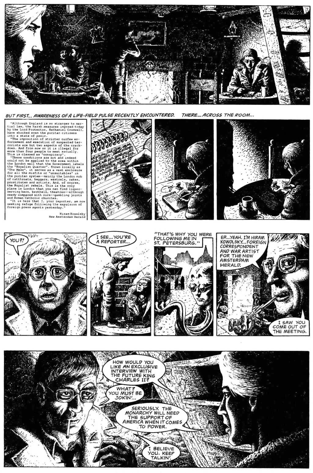 Read online The Adventures of Luther Arkwright comic -  Issue #4 - 5