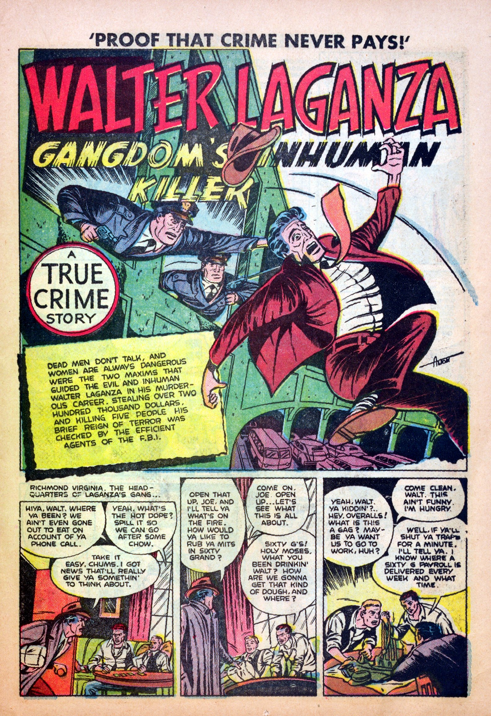 Read online Murder Incorporated (1948) comic -  Issue #7 - 13