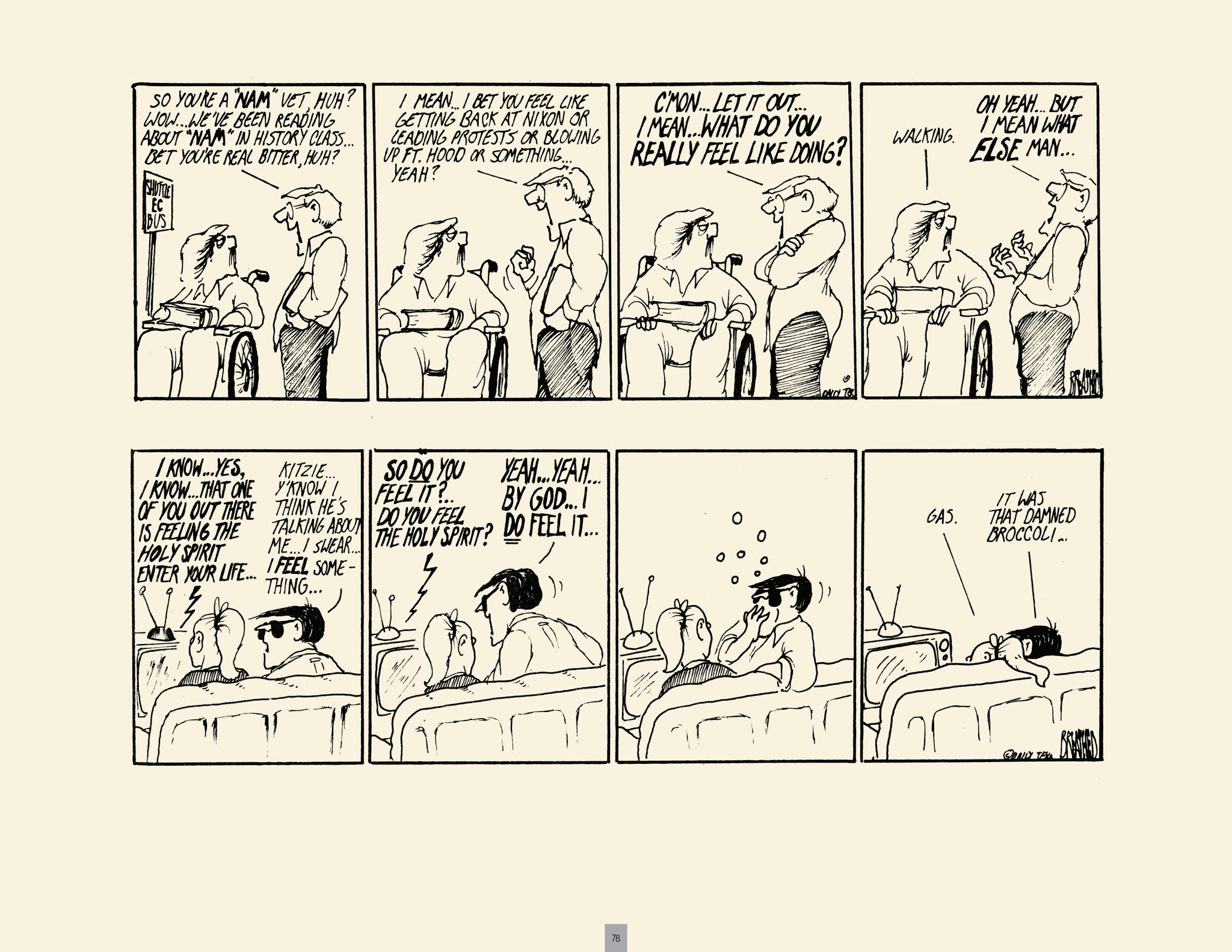 Read online Berkeley Breathed's Academia Waltz and Other Profound Transgressions comic -  Issue # TPB (Part 1) - 74