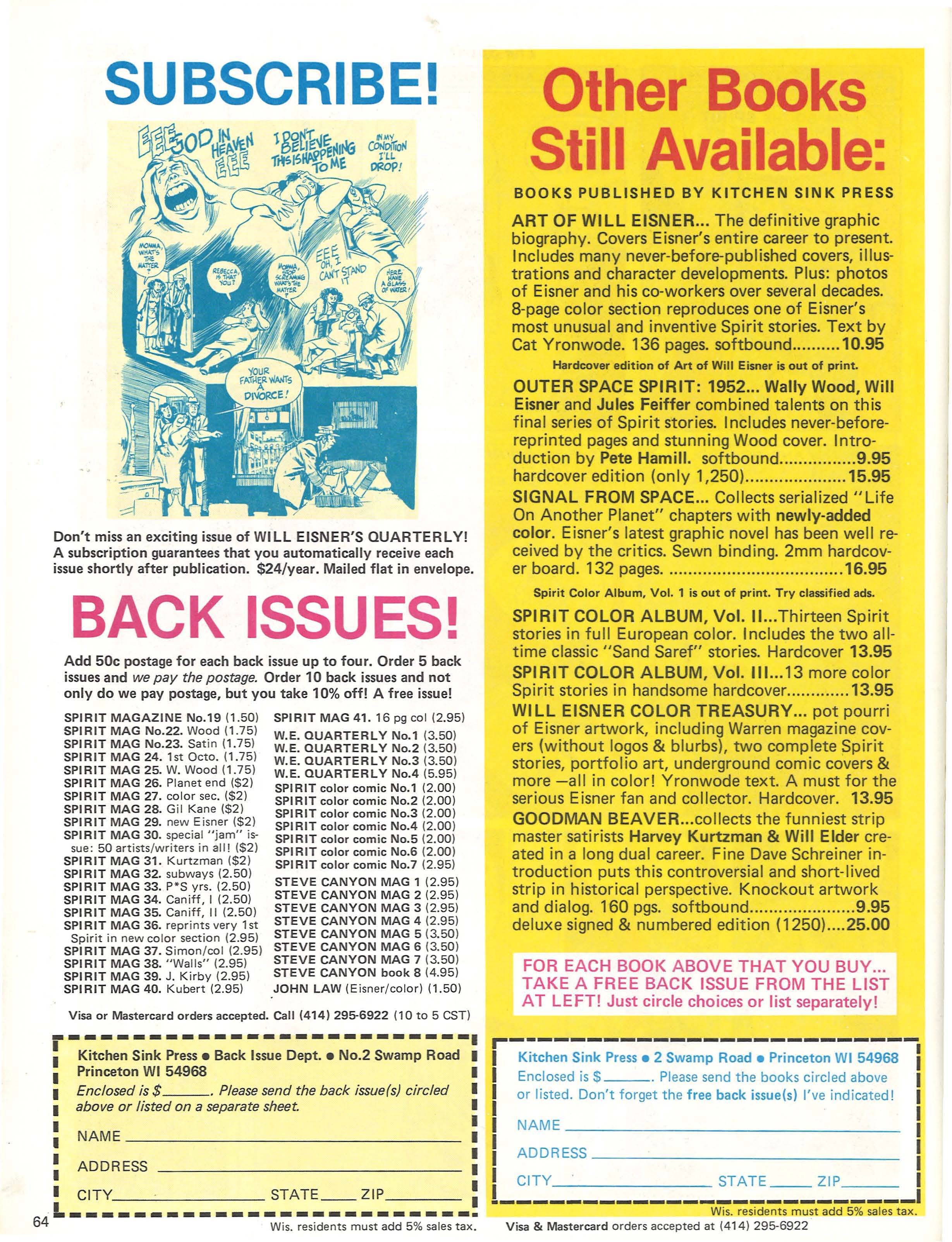 Read online Will Eisner's Quarterly comic -  Issue #4 - 66