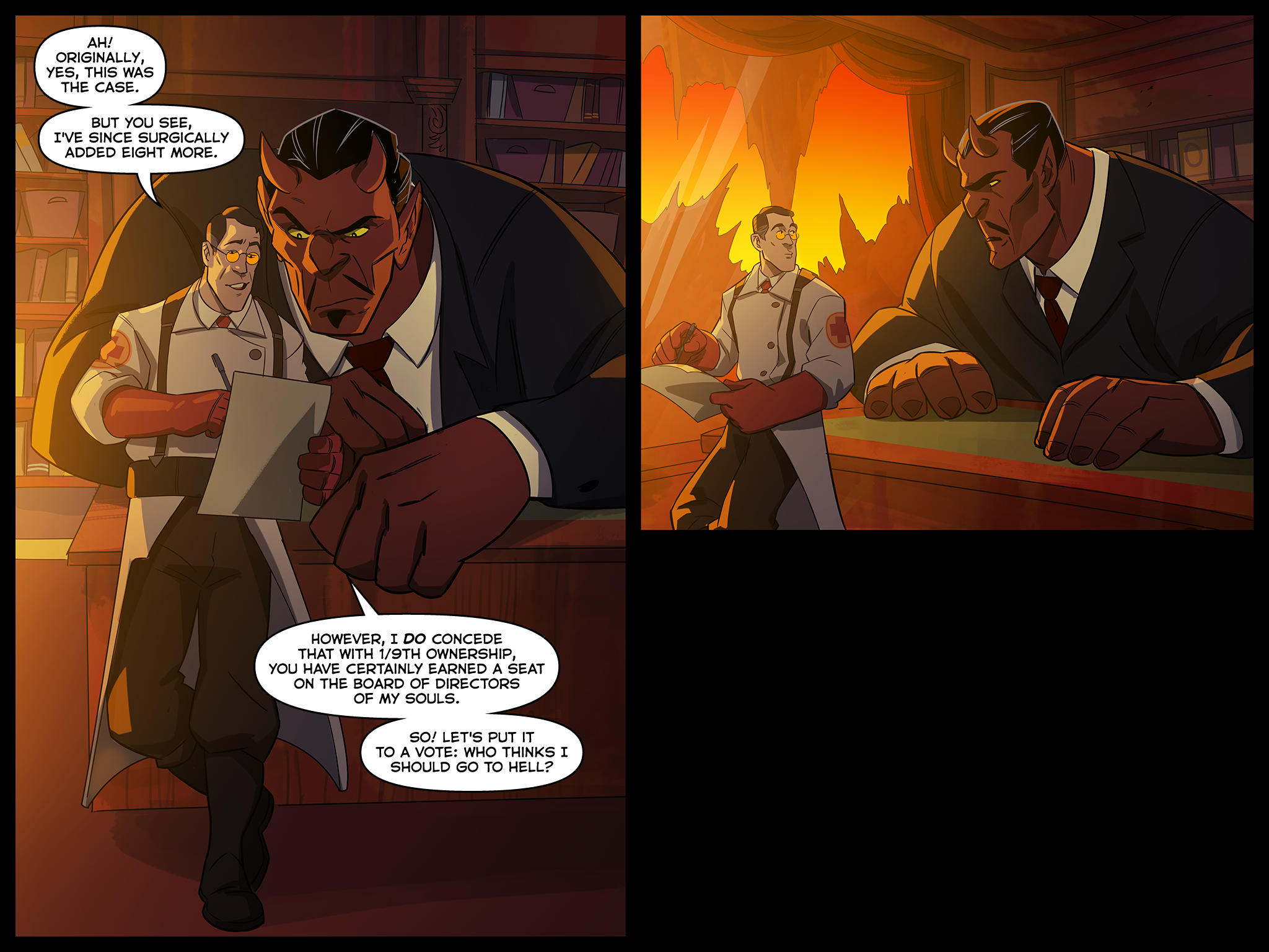 Read online Team Fortress 2 comic -  Issue #6 - 214