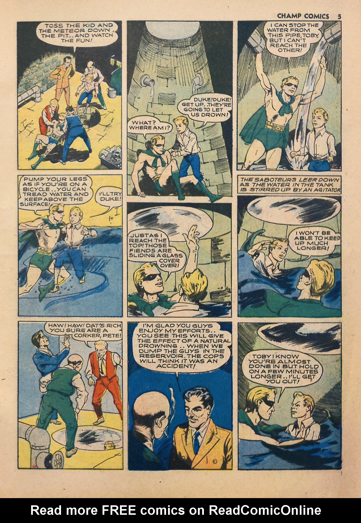 Read online Champ Comics comic -  Issue #14 - 7