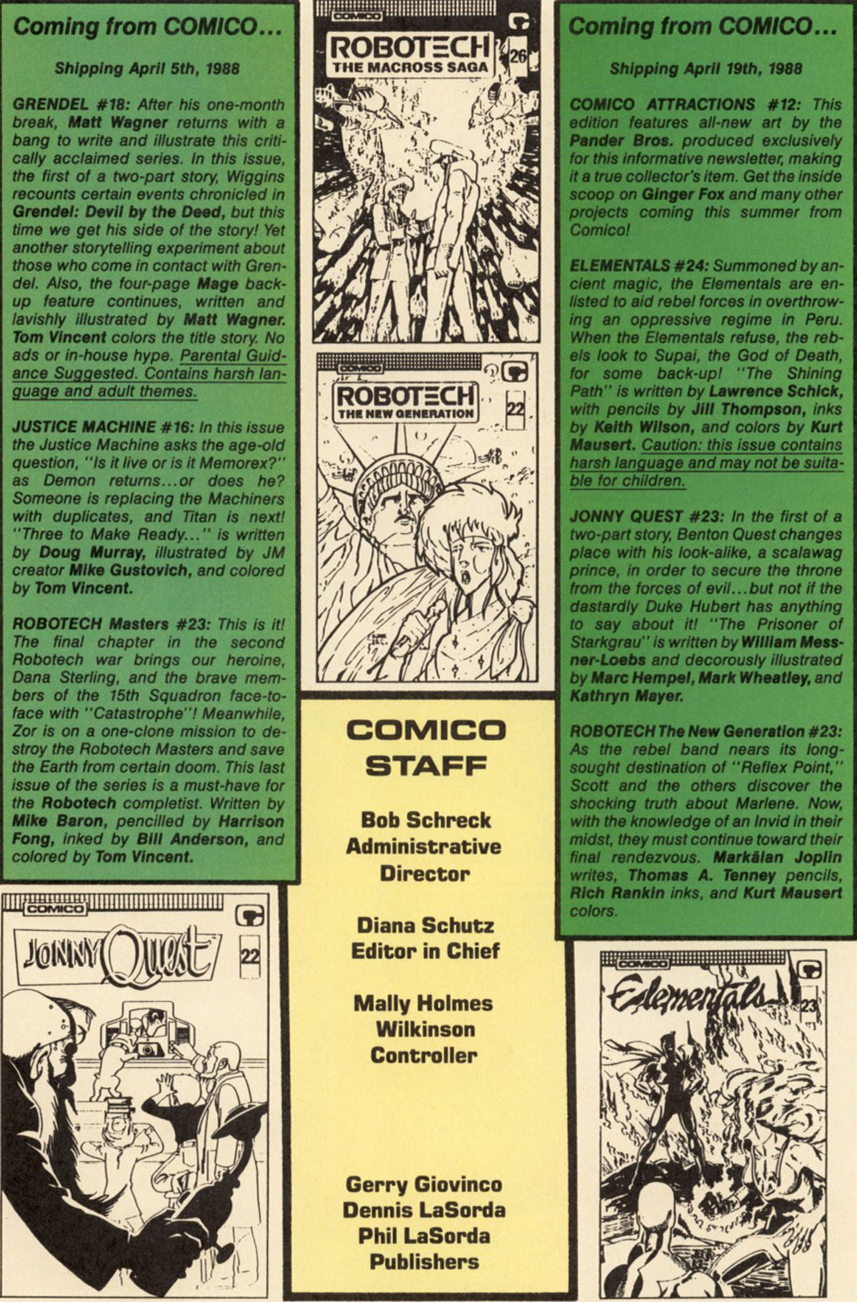Read online Robotech The New Generation comic -  Issue #22 - 23