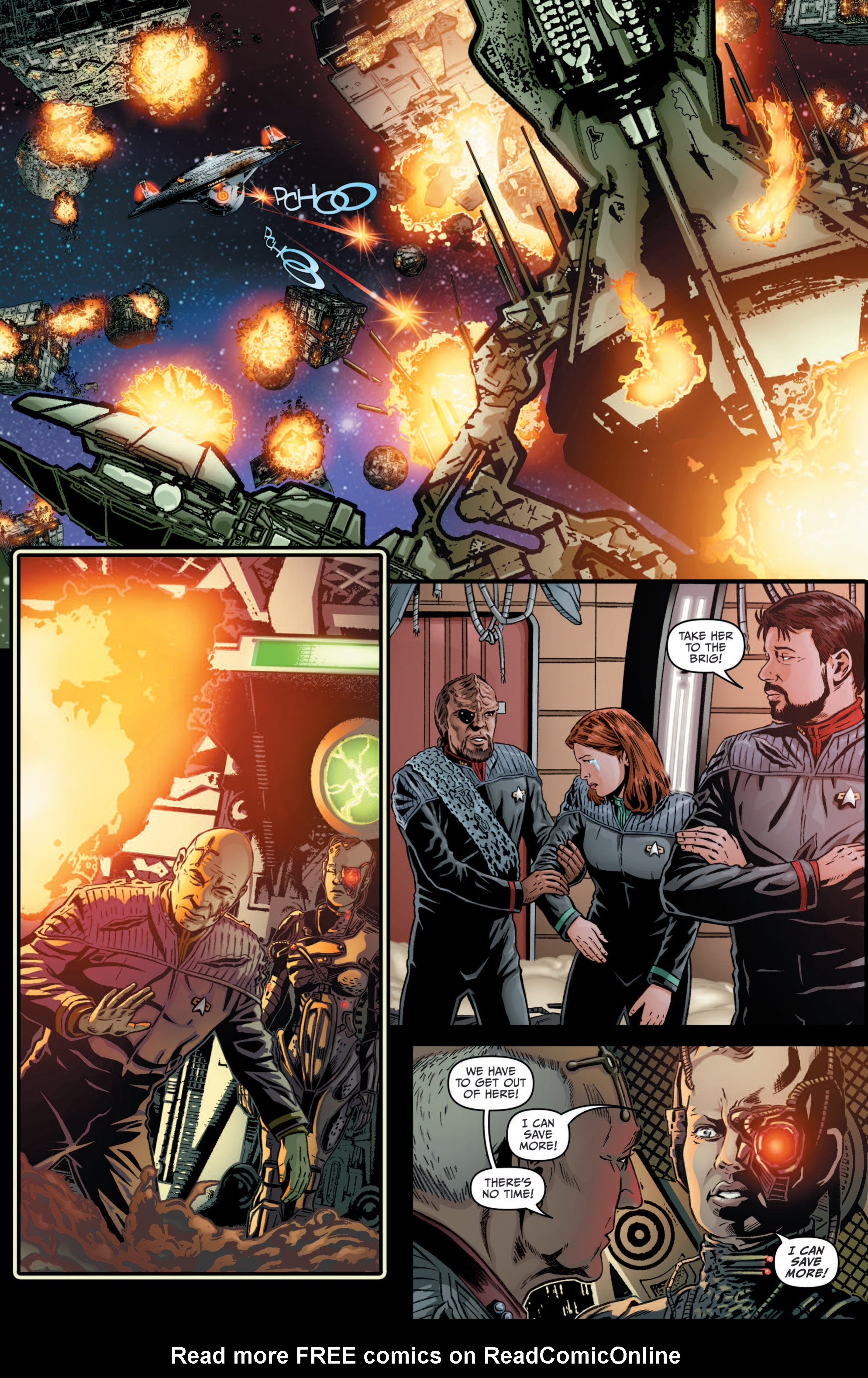 Read online Star Trek: The Next Generation - Hive comic -  Issue #4 - 20