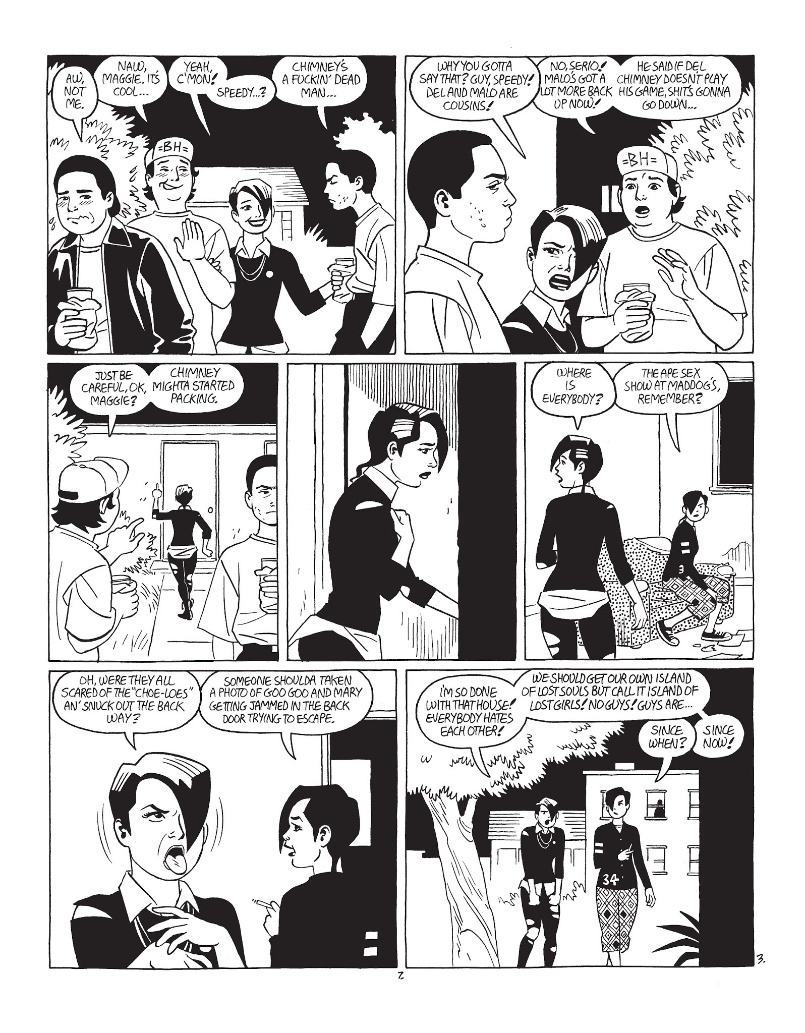 Read online Love and Rockets (2016) comic -  Issue #5 - 9