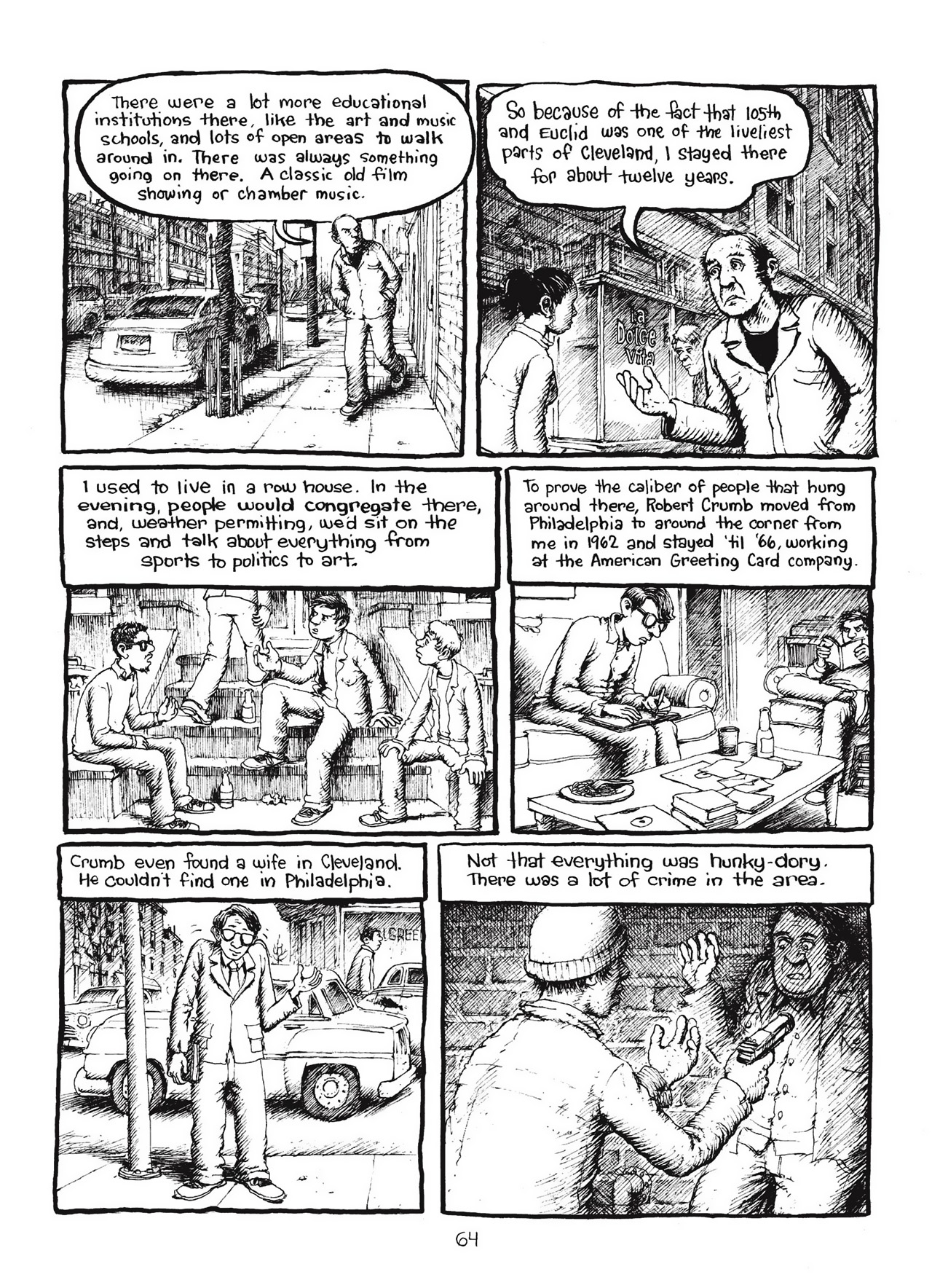 Read online Harvey Pekar's Cleveland comic -  Issue # TPB - 65