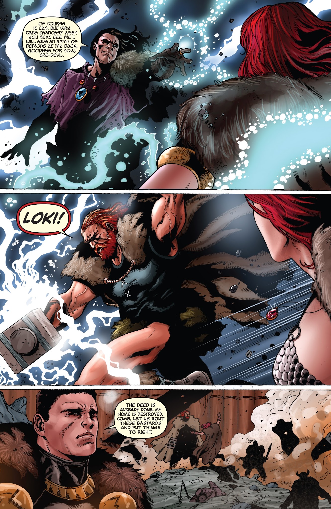 Read online Red Sonja: Revenge of the Gods comic -  Issue #3 - 19