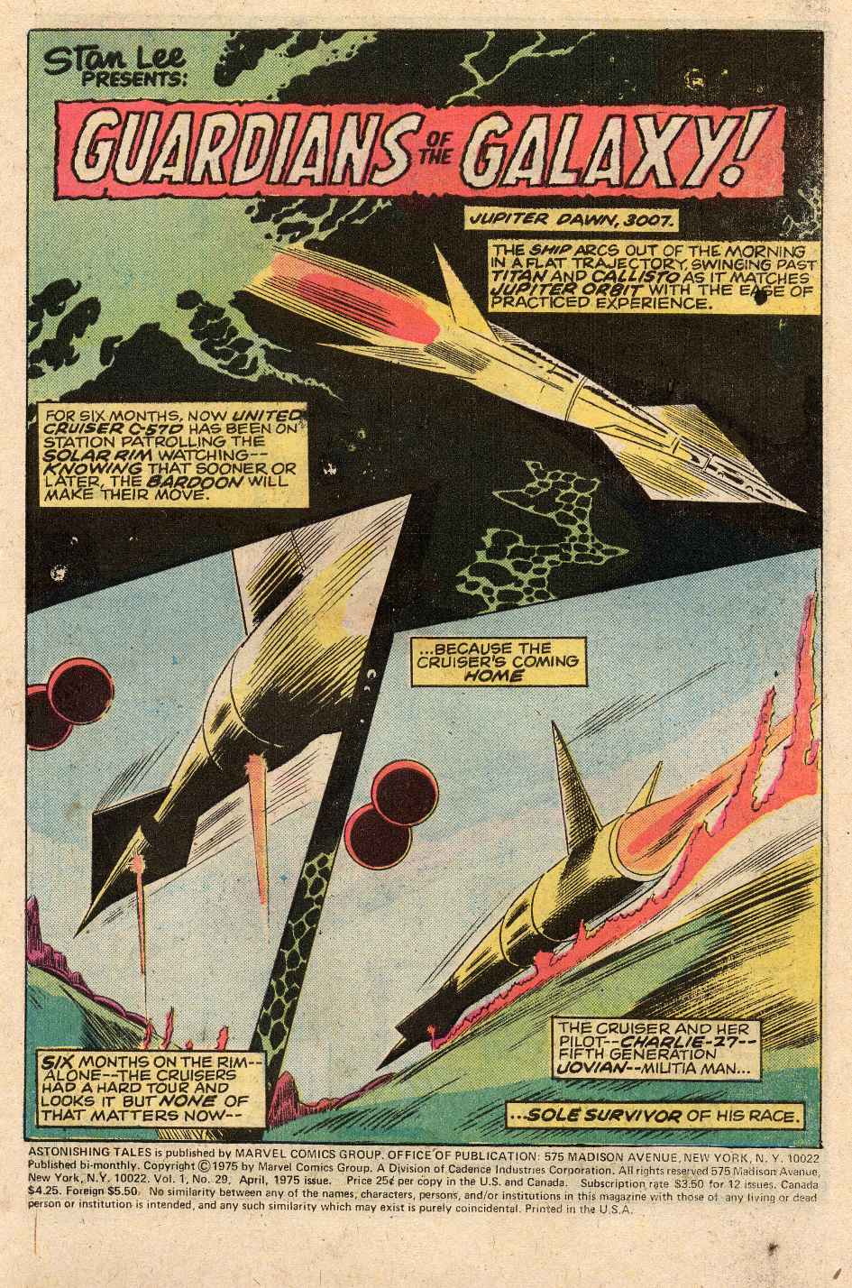Read online Astonishing Tales (1970) comic -  Issue #29 - 2