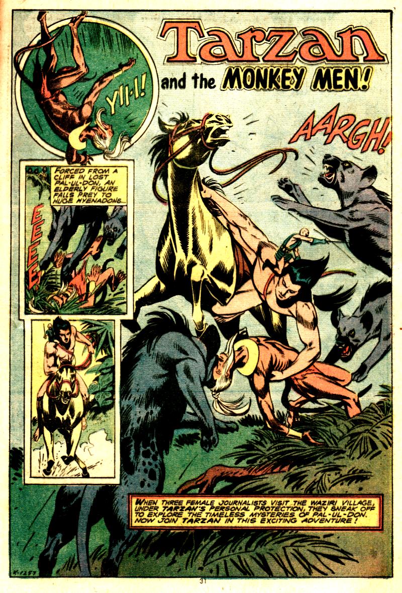 Read online Tarzan (1972) comic -  Issue #232 - 30