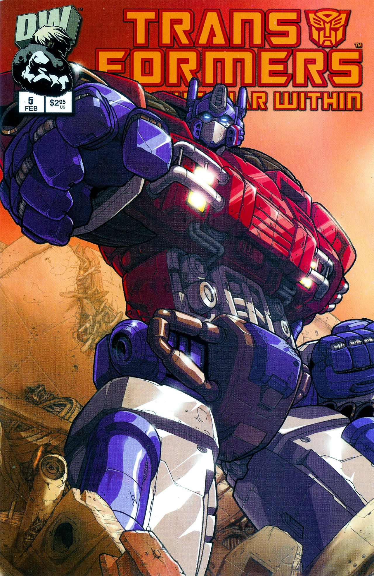 Read online Transformers: The War Within comic -  Issue #5 - 1