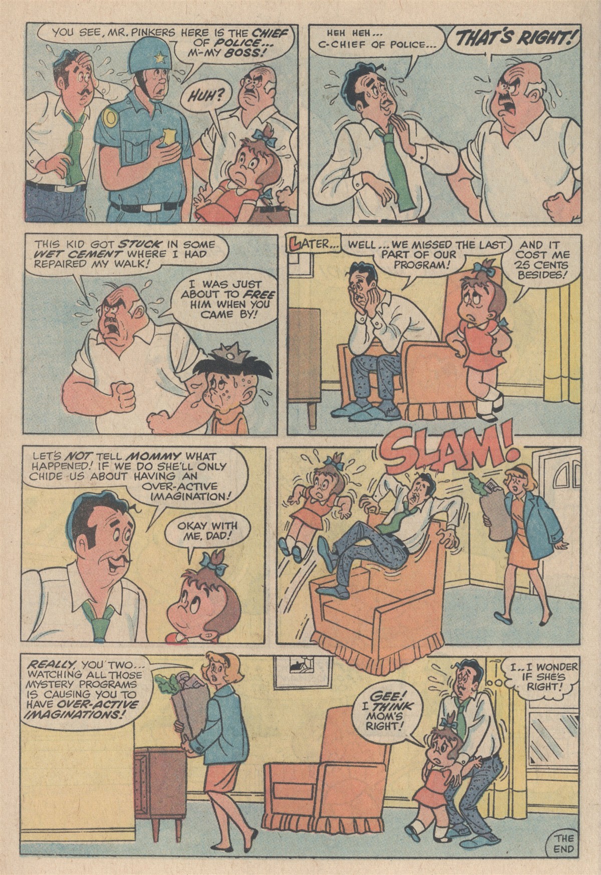 Read online Little Audrey And Melvin comic -  Issue #48 - 16