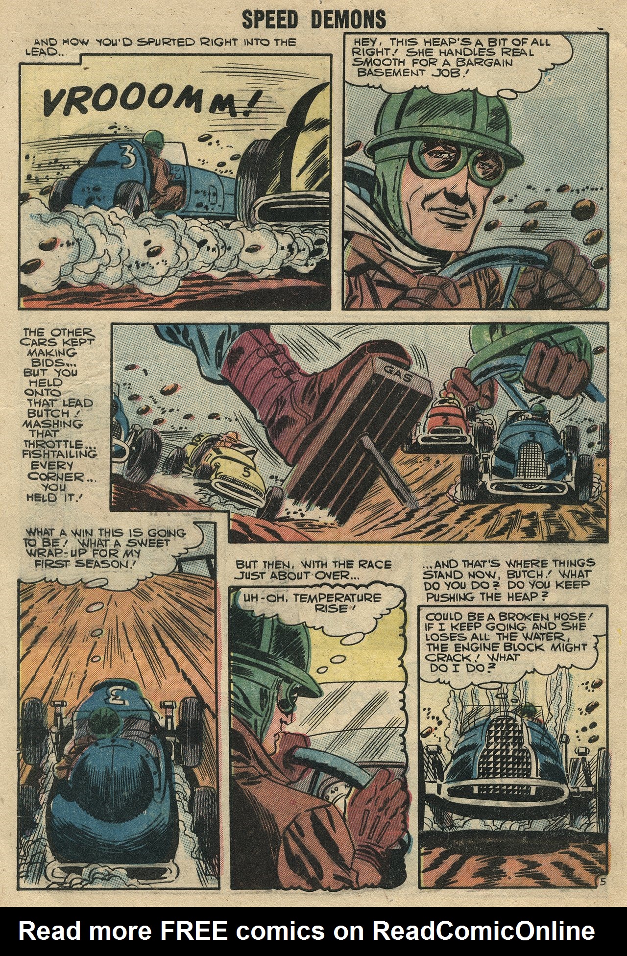 Read online Speed Demons comic -  Issue #7 - 8