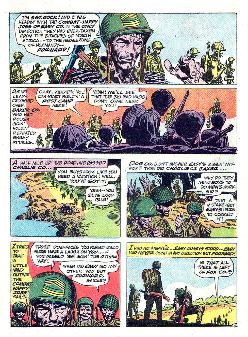 Read online Our Army at War (1952) comic -  Issue #173 - 4