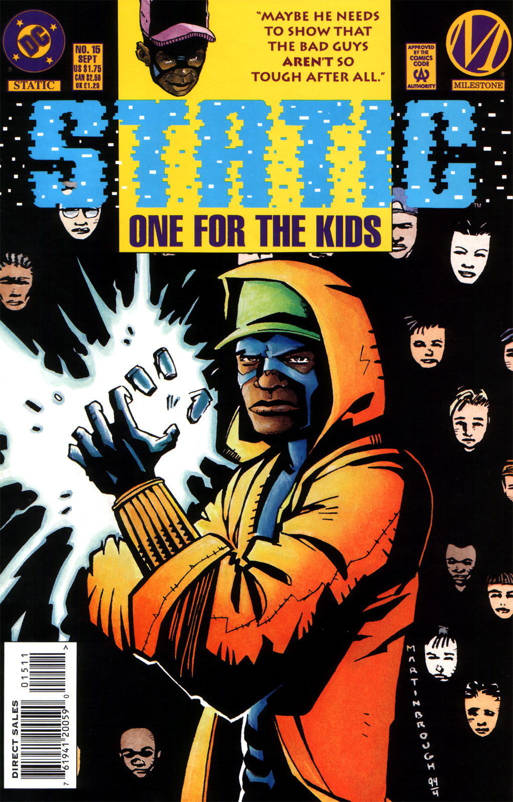 Read online Static comic -  Issue #15 - 1